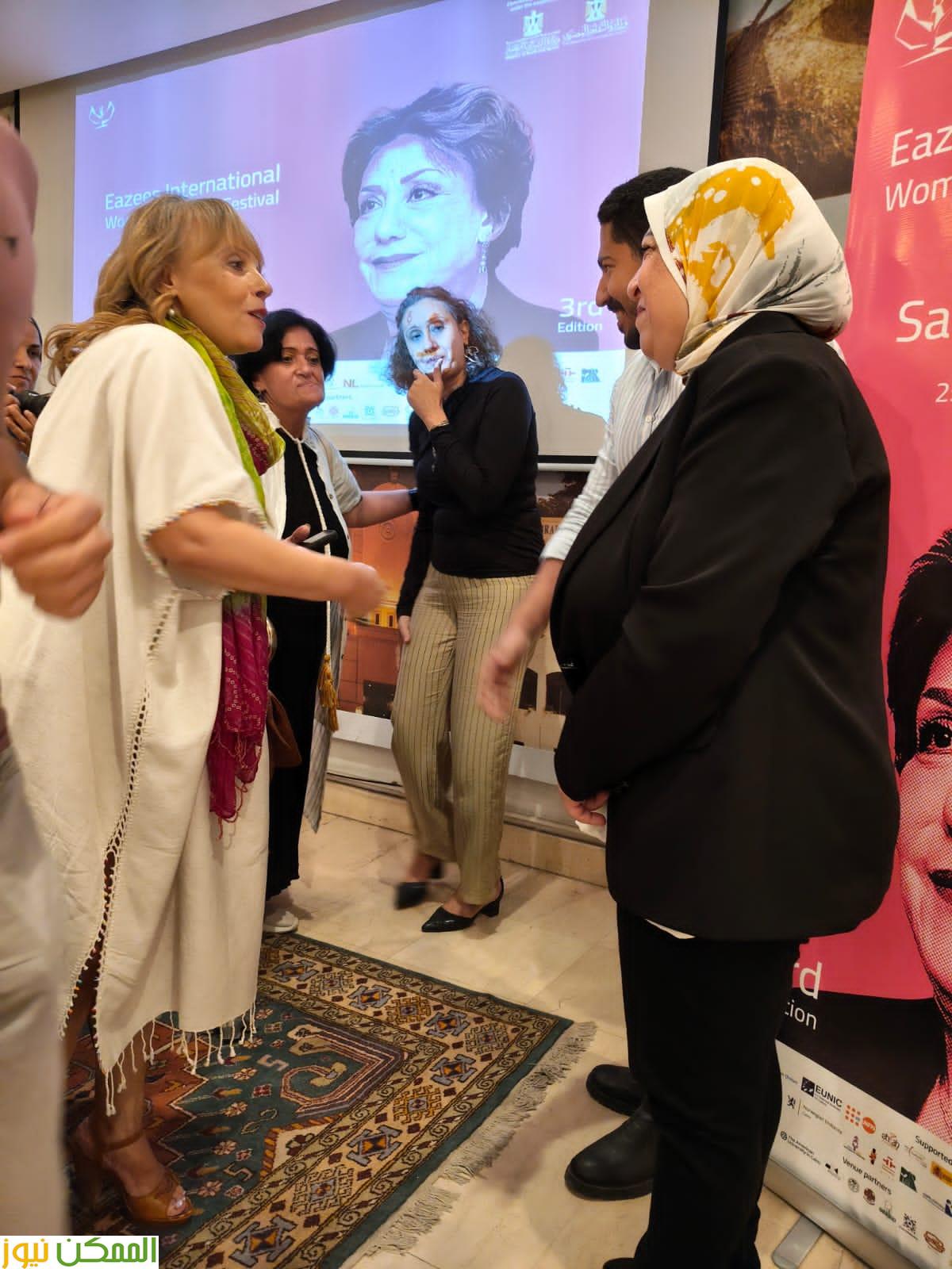 الشباب والرياضة تشارك في افتتاح مهرجان ايزيس الدولي لمسرح المرأه في دورته الثالثة 4 الشباب والرياضة تشارك في افتتاح مهرجان ايزيس