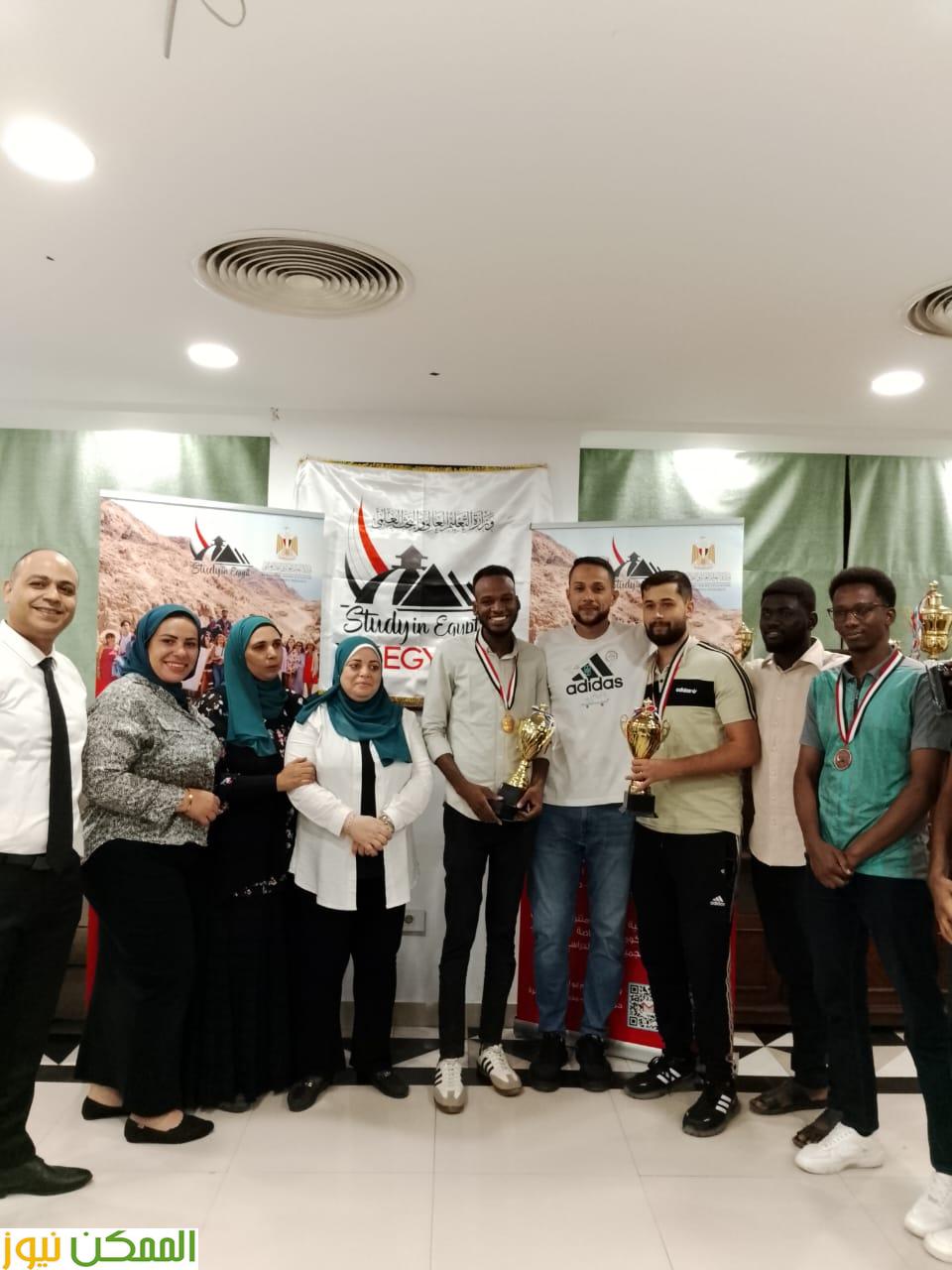 نادي الطلاب الوافدين يستضيف البطولة الرياضية في الألعاب الفردية