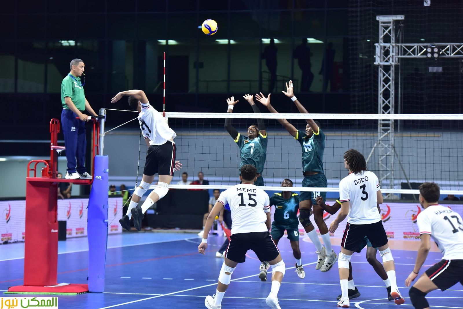 افتتاح بطولة إفريقيا للشباب للكرة الطائرة تحت 20 عامًا بالقاهرة