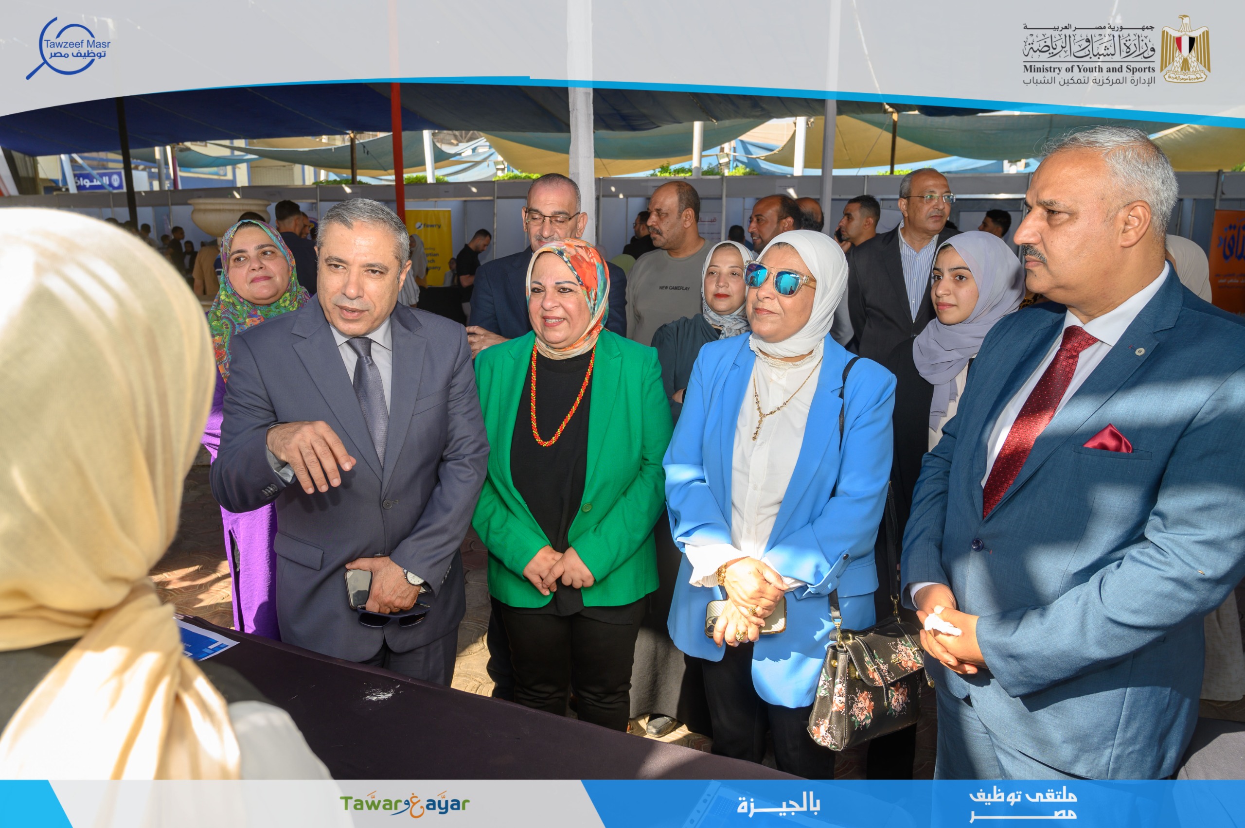 600 شاب وفتاة من أبناء الجيزة يشاركون فى ملتقى توظيف مصر بنادي الترسانه 3 600 شاب وفتاة من أبناء الجيزة يشاركون فى ملتقى توظيف مصر بنادي الترسان