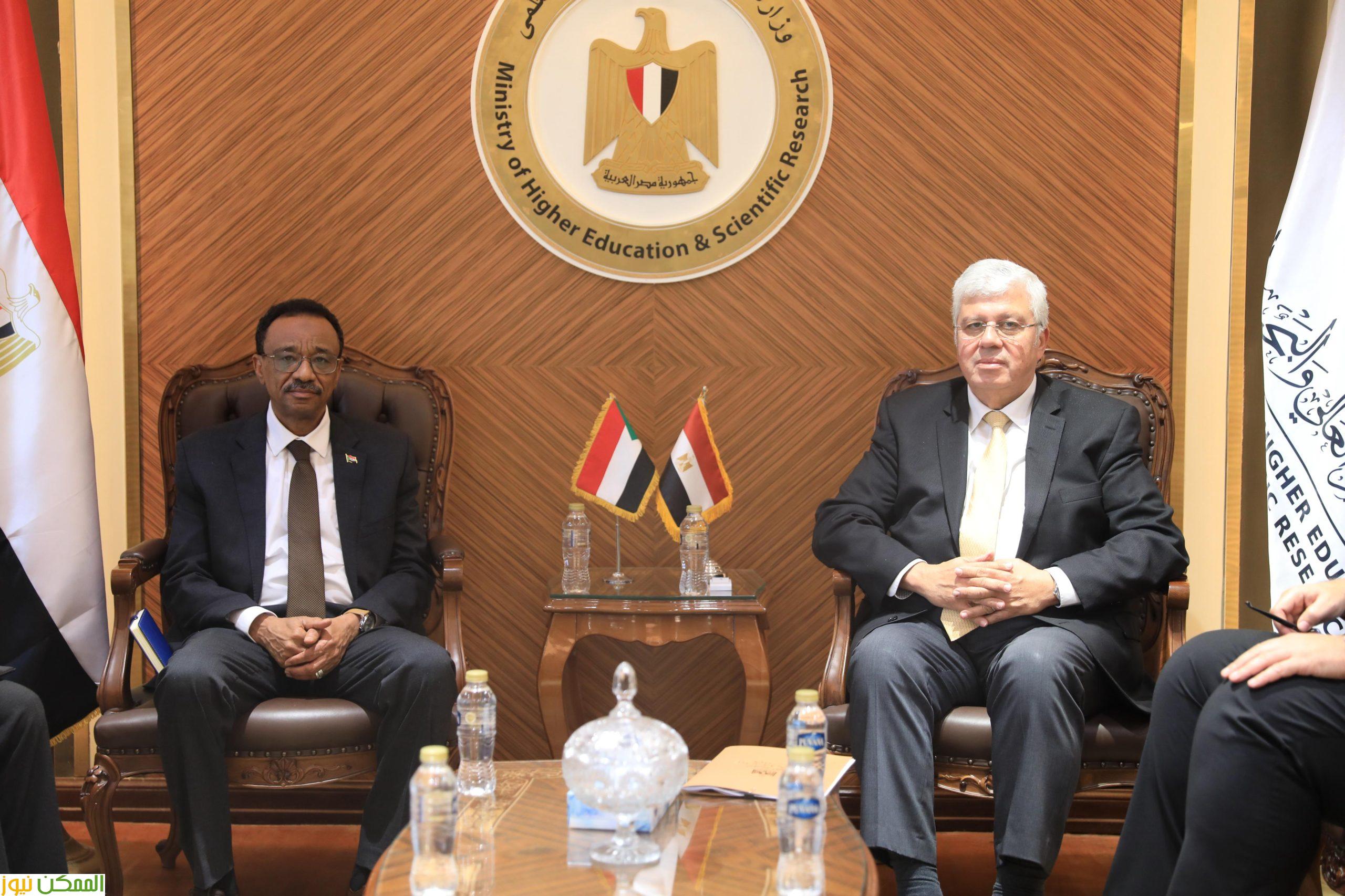 عاشور يلتقي نظيره السوداني لبحث التعاون المشترك