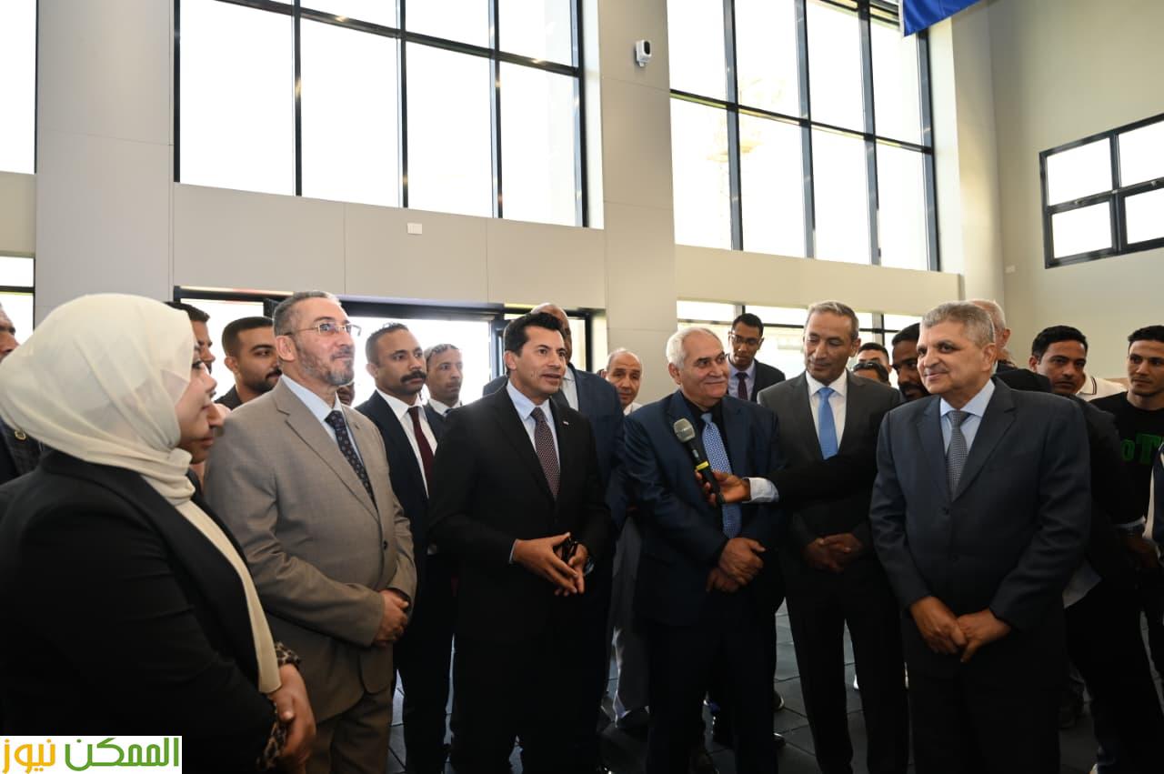 إضافة جديدة للبنية الرياضة تضاف لسجل الانجازات لوضع مصر