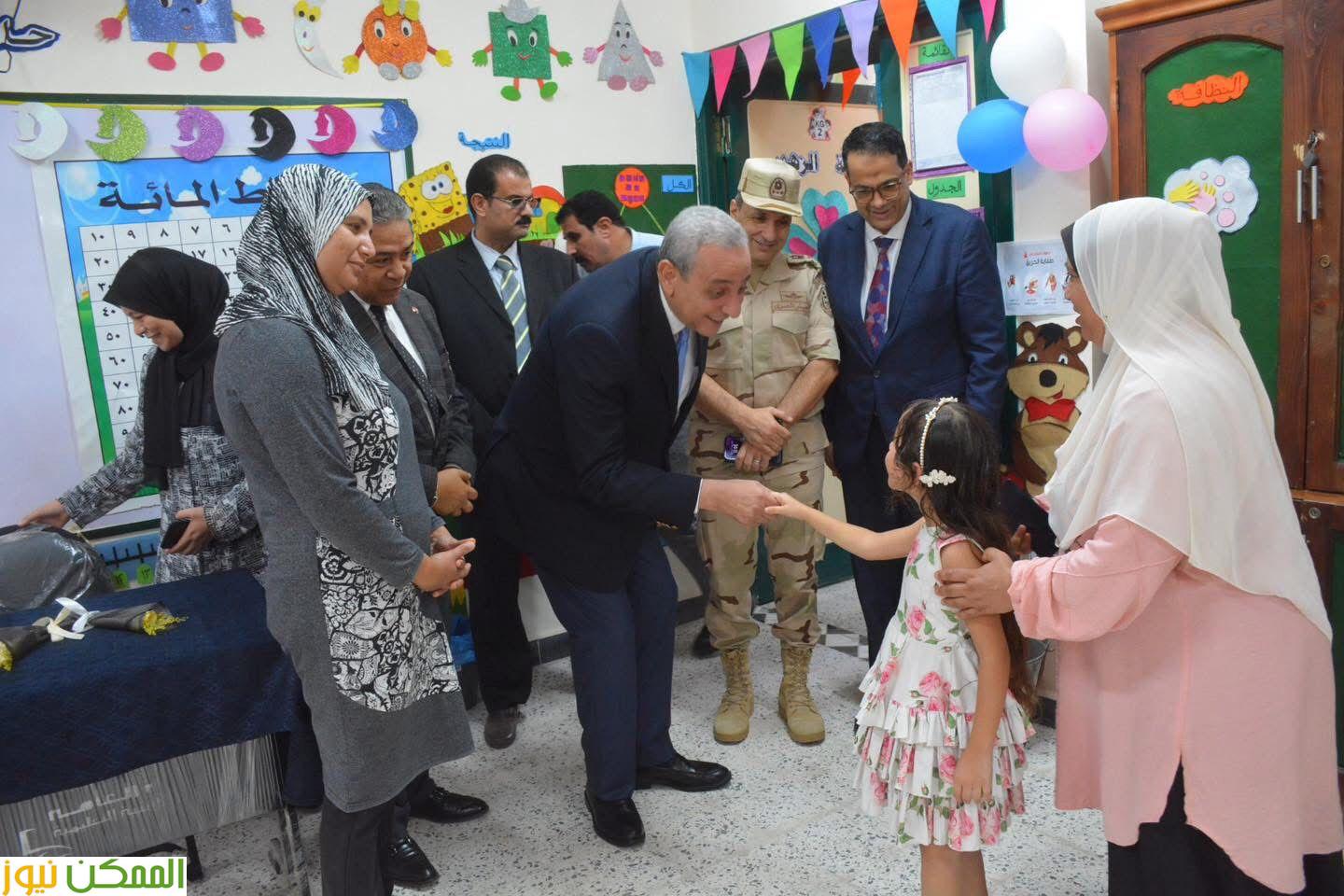 محافظ الغربية يفتتح مدرسة كمال مرعي الابتدائية وسط سعادة أهالي قرية الدواخلية 4 محافظ الغربية يفتتح مدرسة كمال مرعي الابتدائية