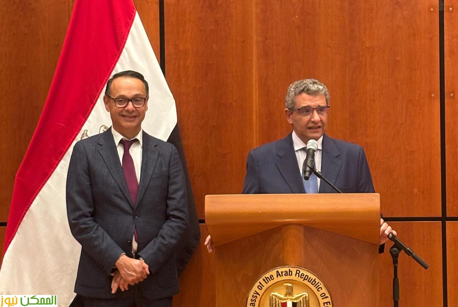 كلمة مسجلة لوزير الخارجية واستقبال رسمي لأوائل الثانوية العامة بسفارة مصر ببرلين