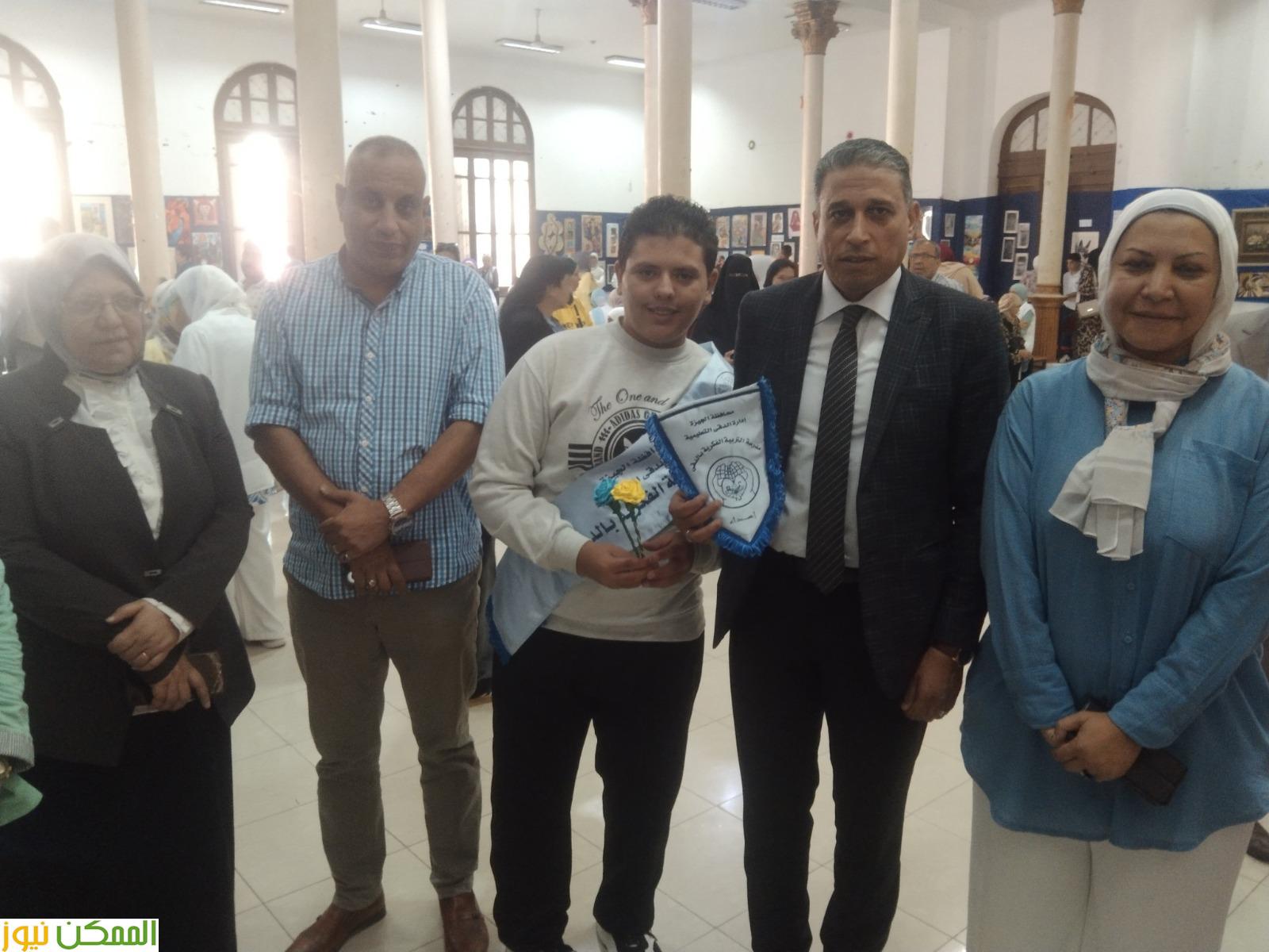 افتتاح معرض ختام مراكز تنمية القدرات والمبدعين بالجيزة 3 افتتاح معرض ختام مراكز تنمية القدرات والمبدعين بالجيزة