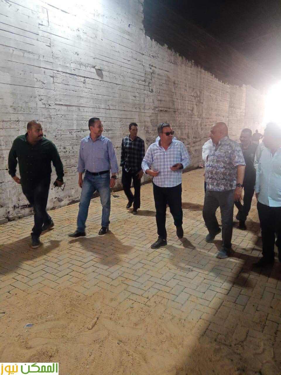 فتح  نفق بشتيل بعد إعادة فتحه أمام الحركة المرورية بعد رفع كفاءته