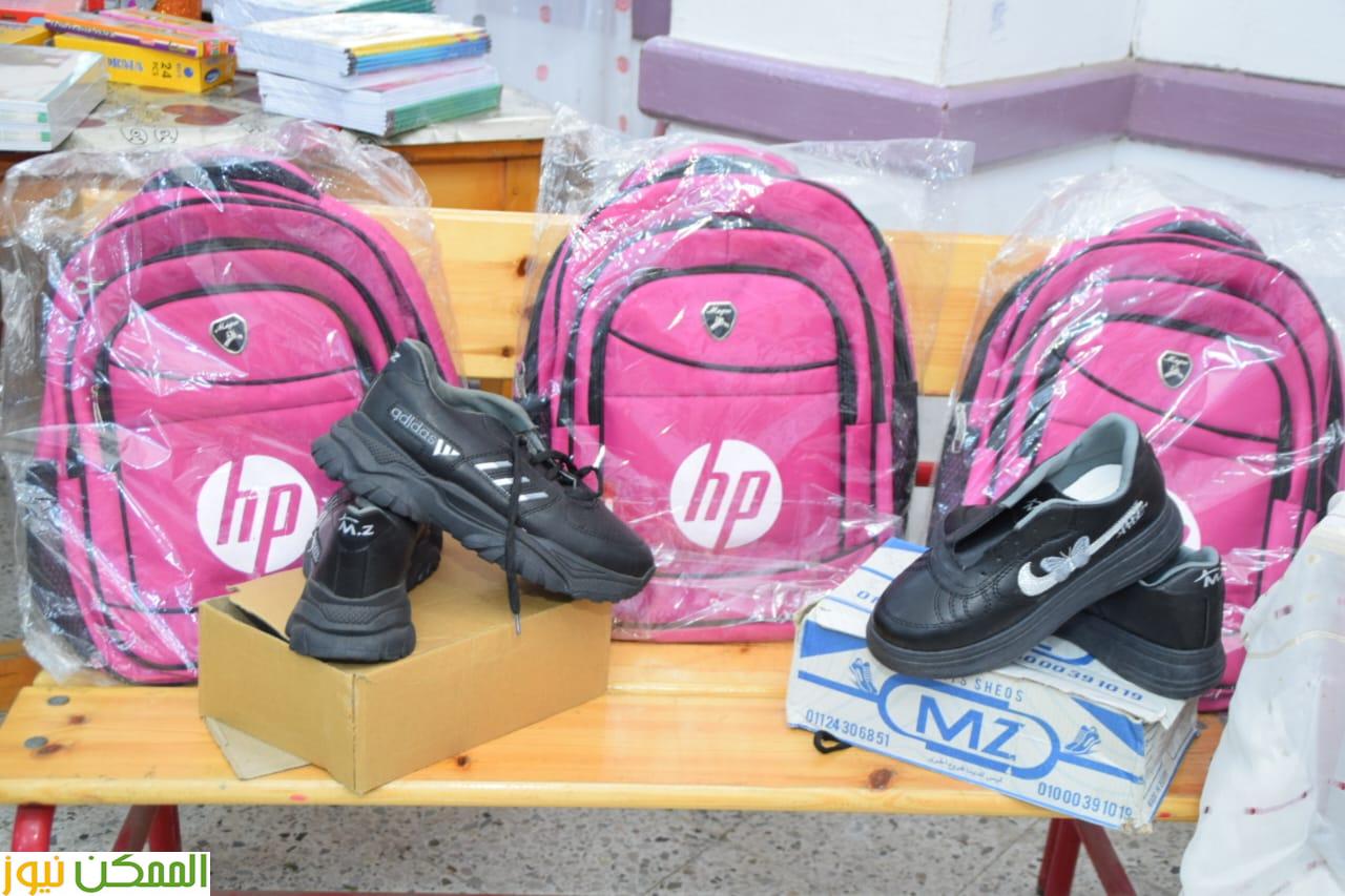 افتتاح معرض أهلا مدرستى الخيري بمدرسة أبي عبيدة