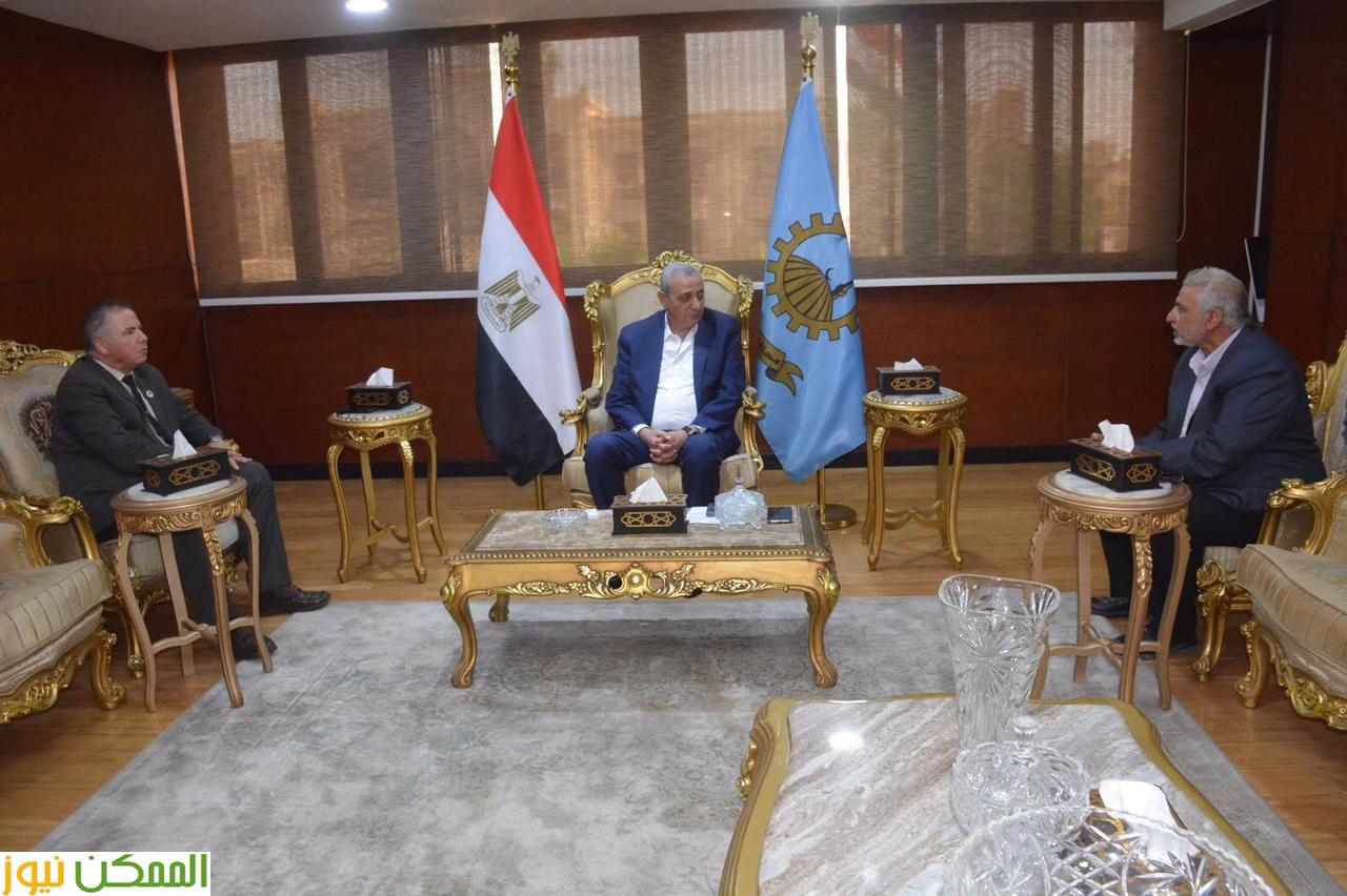 محافظ الغربية يستقبل رئيس جامعة سمنود التكنولوجية