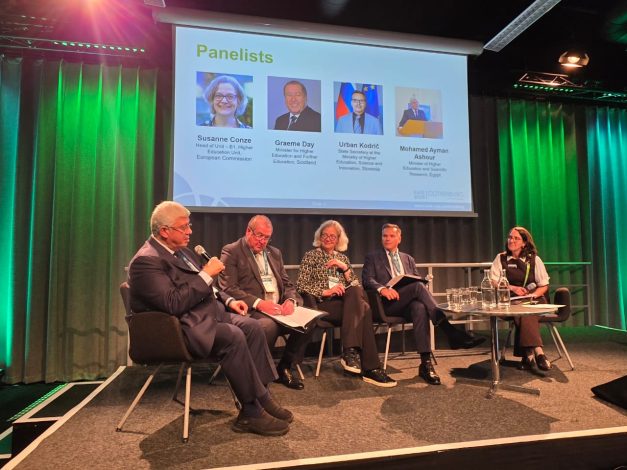 مصر تشارك كأول دولة خارج اتحاد الجامعات الأوروبية في ورشة عمل "تدويل التعليم العالي" بالمعرض الأوروبي الدولي بالسويد 1 almomken.com df37ec65