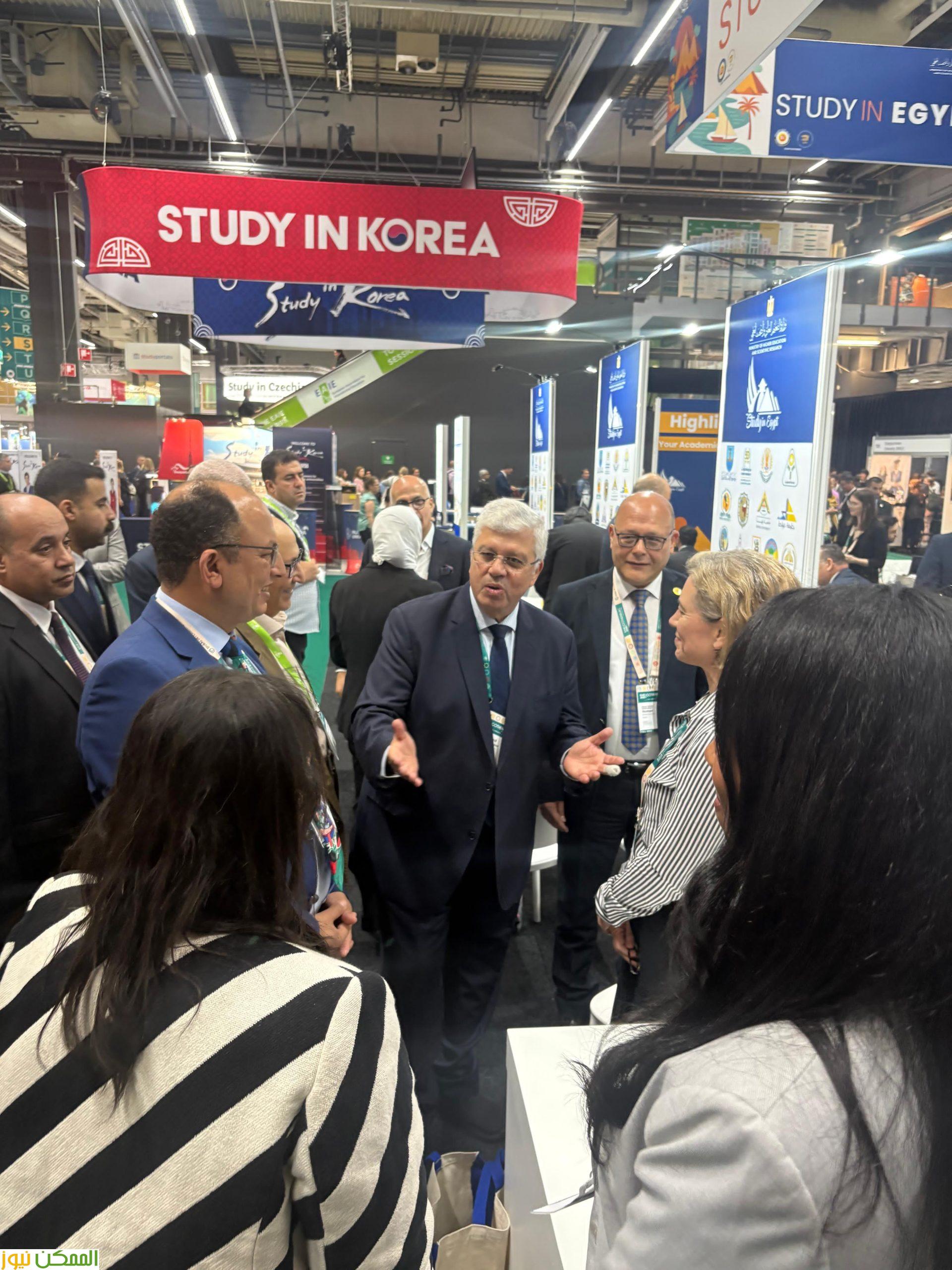 وفد رفيع المستوى في المعرض الدولي للتعليم العالي (EAIE) بالسويد 