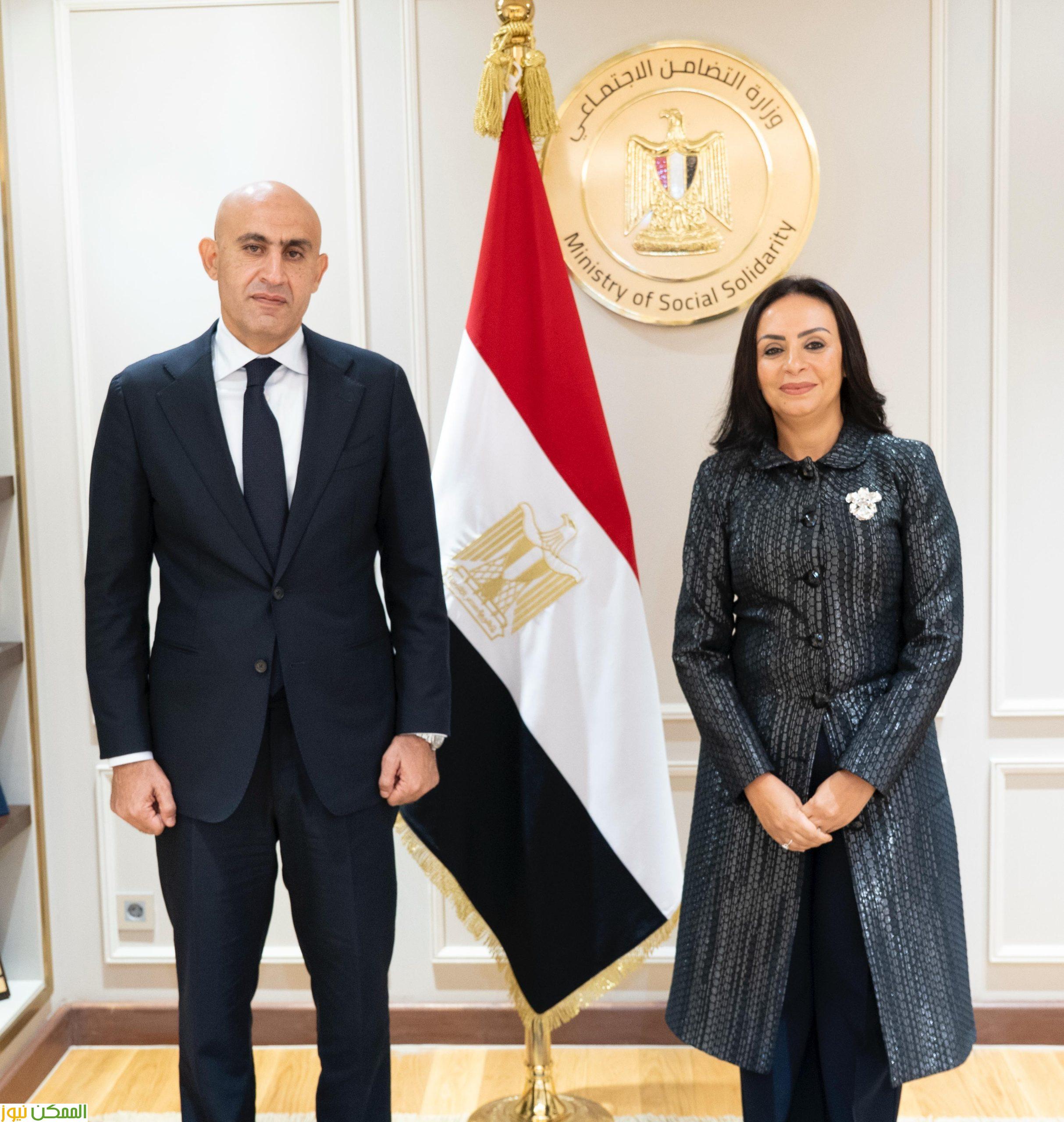 التضامن تهدى التربية والتعليم مبنين لتحويلهم إلى مجمع مدارس بالمرج ومؤسسة الذكاة