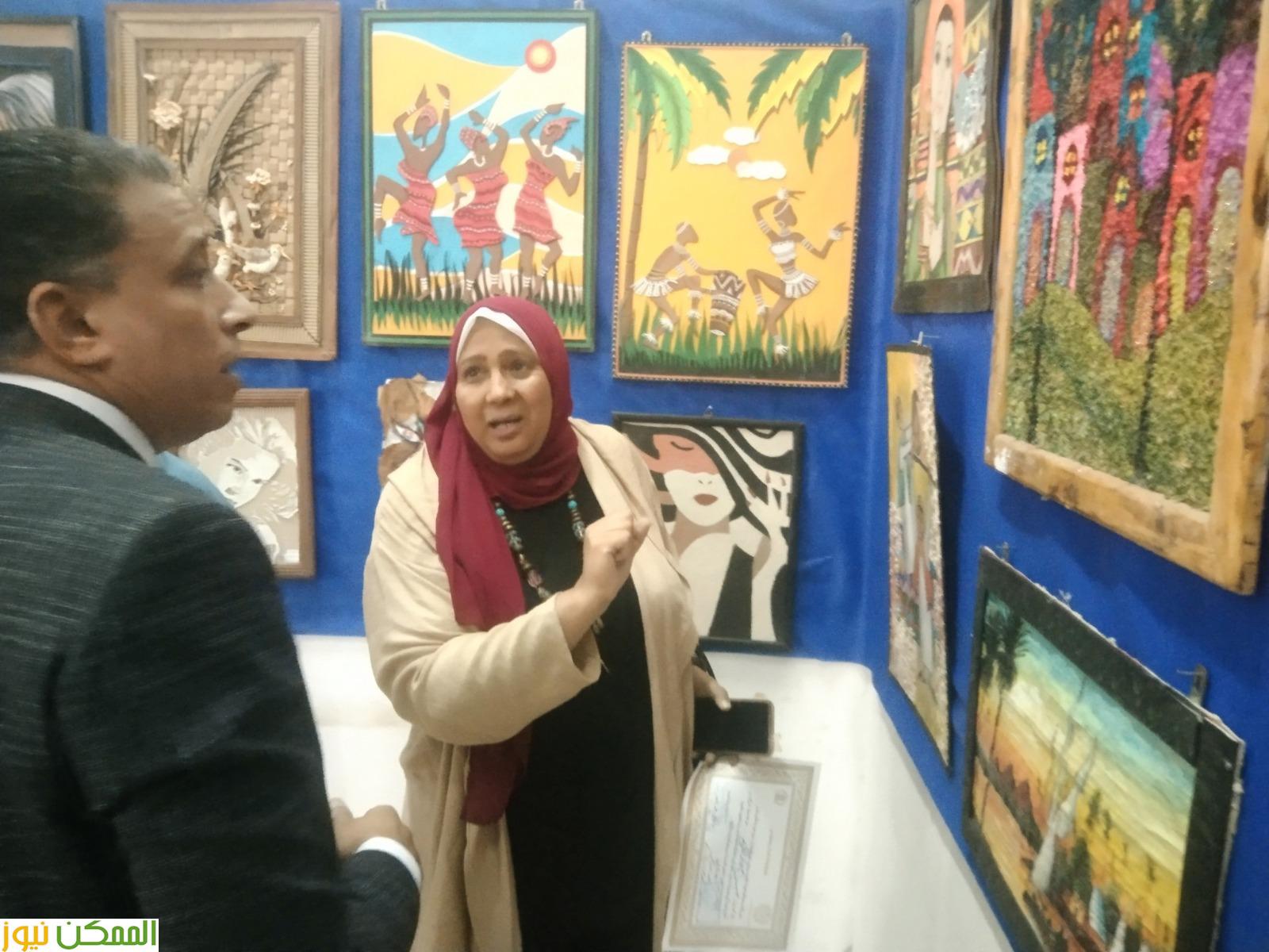 افتتاح معرض ختام مراكز تنمية القدرات والمبدعين بالجيزة 2 افتتاح معرض ختام مراكز تنمية القدرات والمبدعين بالجيزة