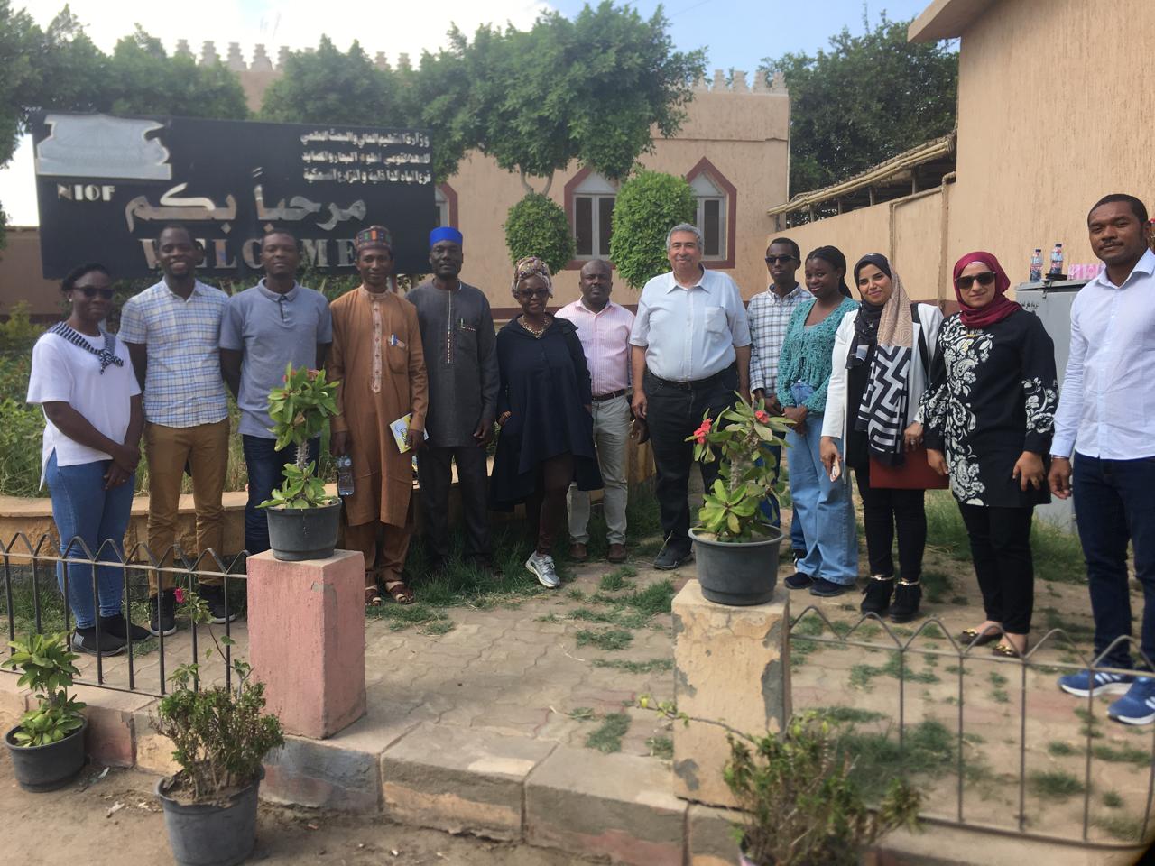 وفد إفريقي يزور فرع المياه الداخلية والمزارع السمكية بالقناطر الخيرية للاطلاع على أحدث نظم الاستزراع السمكي باستخدام الذكاء الاصطناعي 4 وفد إفريقي يزور فرع المياه الداخلية والمزارع السمكية بالقناطر الخيرية