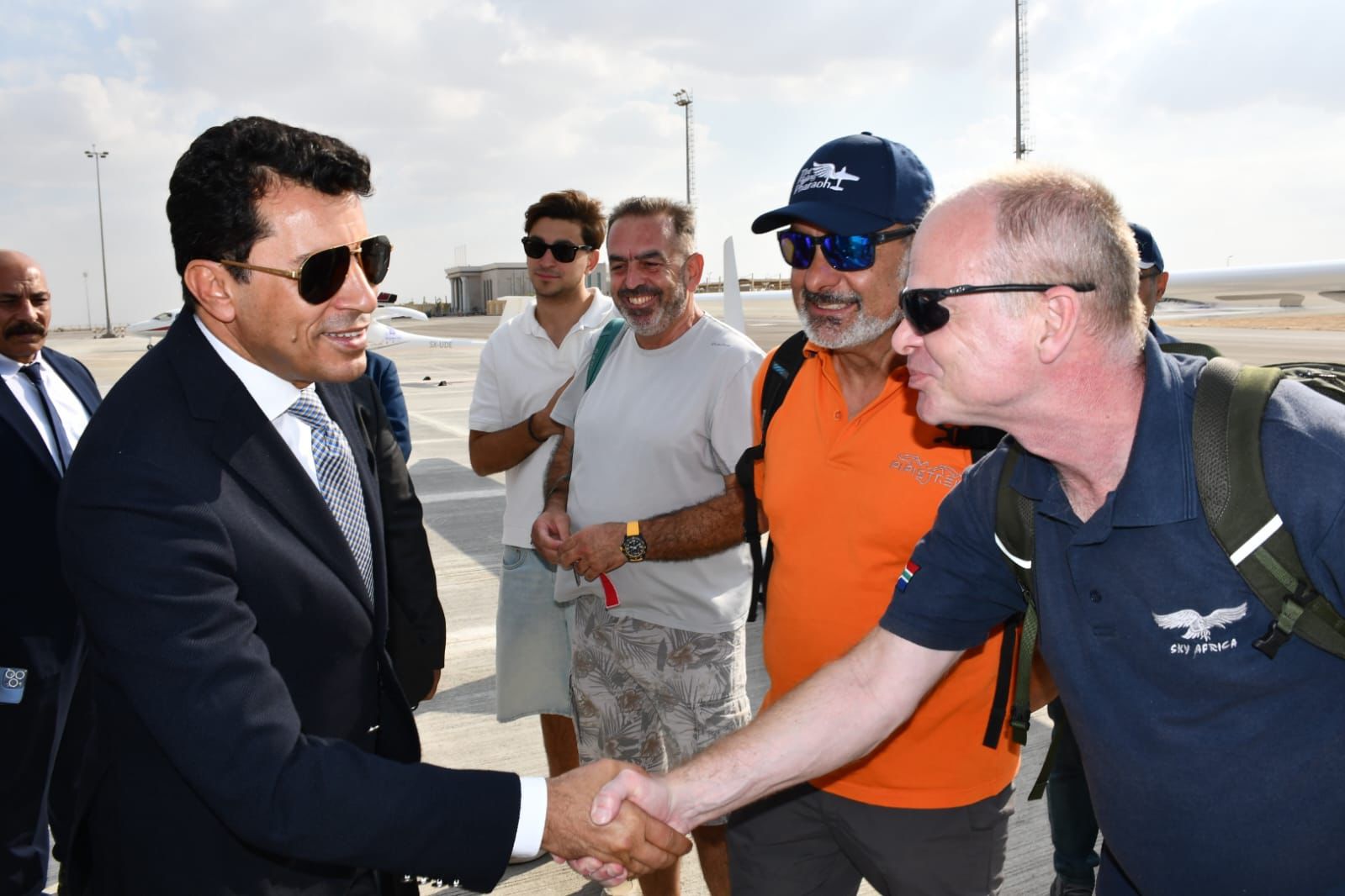 رالى الطيران ينطلق من مطار سفينكس بمشاركة ١٣ دولة