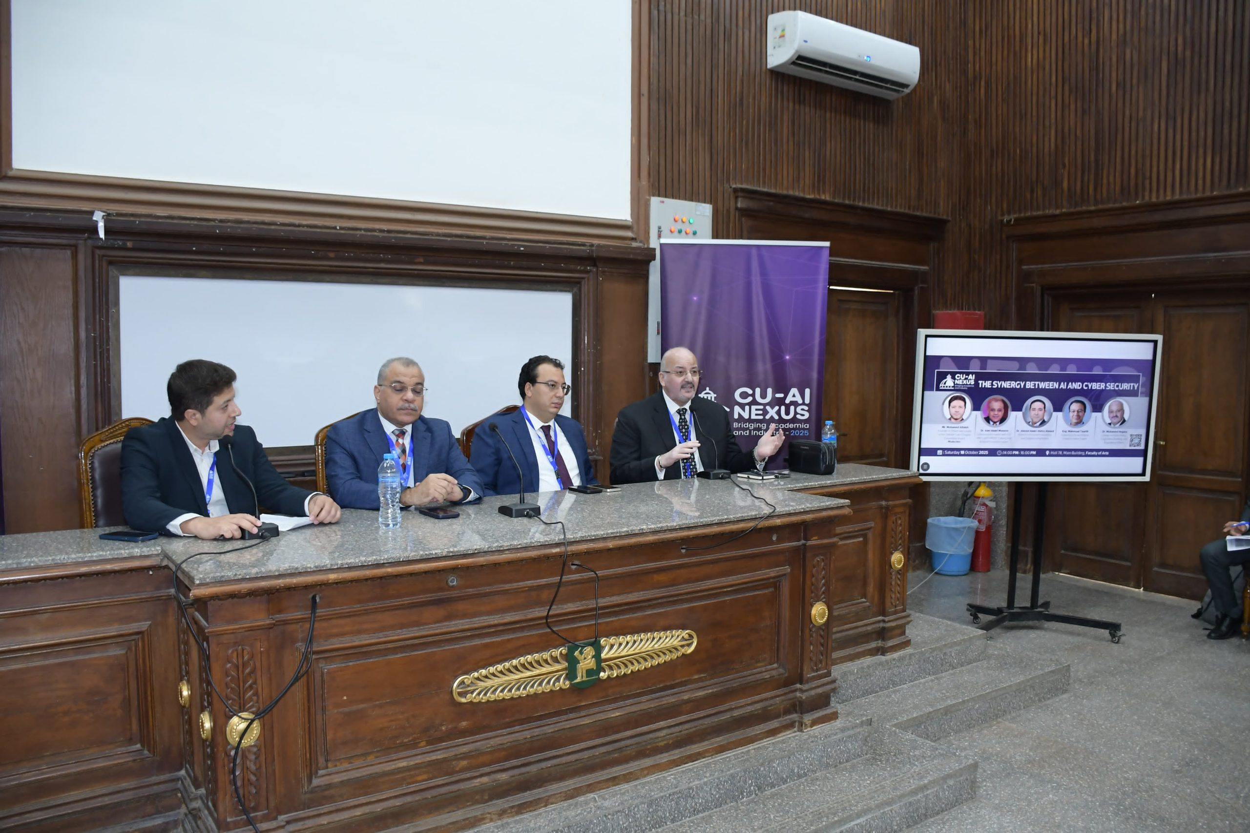 الذكاء الاصطناعي والأمن السيبراني.. تحالف دفاعي جديد لحماية الفضاء الرقمي بجامعة القاهرة