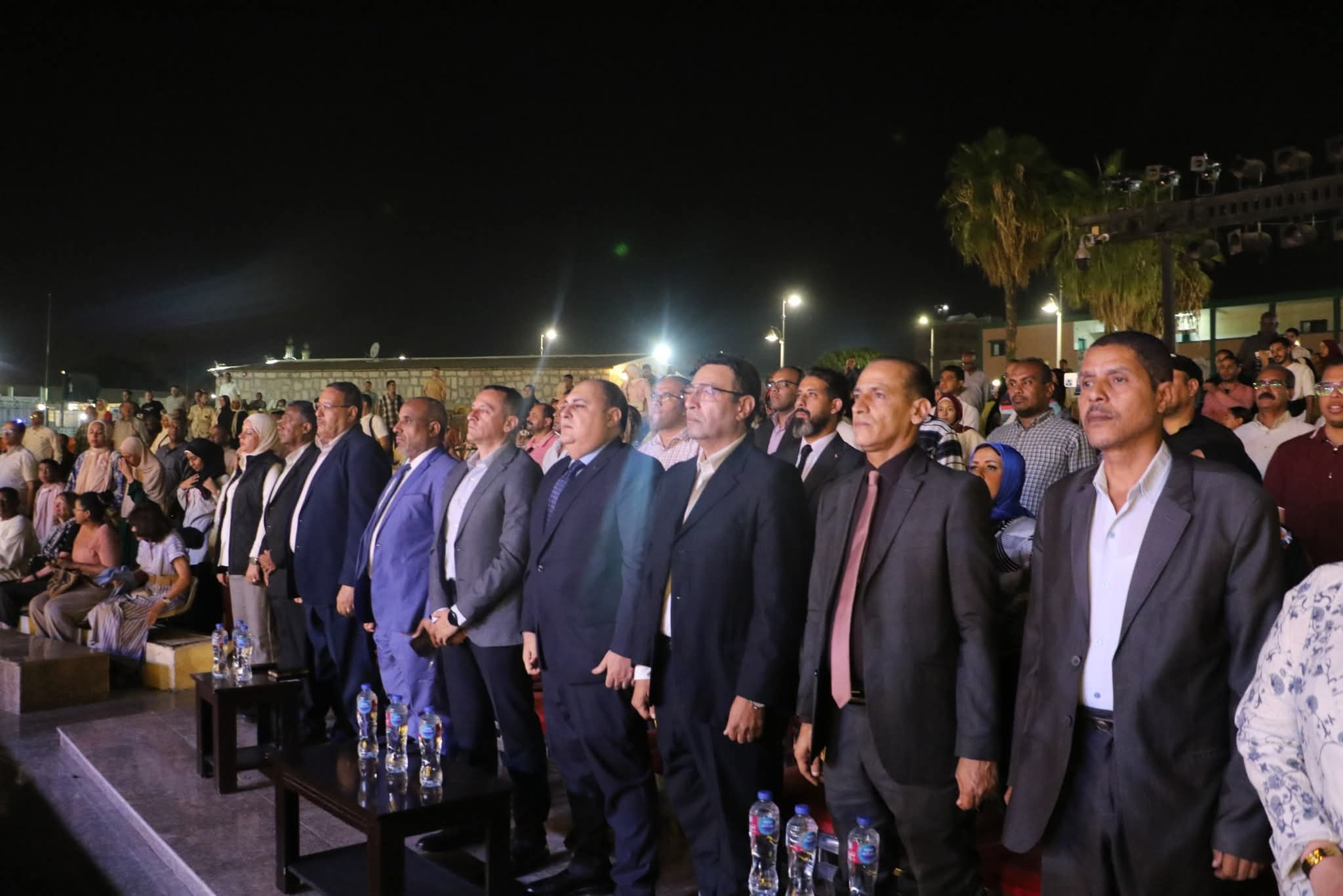 الفنون الشعبية تتألق في افتتاح مهرجان تعامد الشمس بأسوان