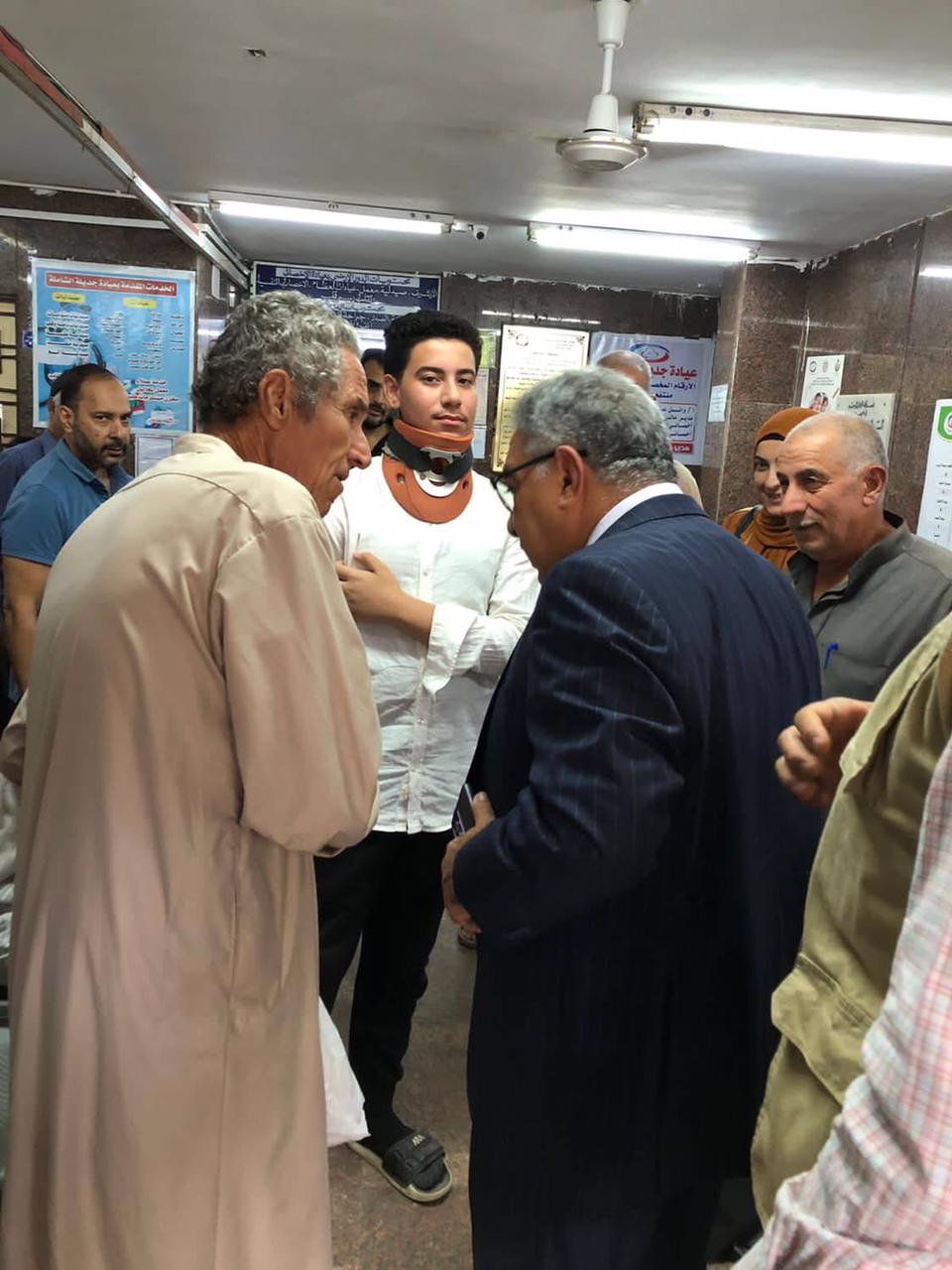محافظ الدقهلية في زيارة مفاجئة لعيادة جديلة 3 محافظ الدقهلية في زيارة مفاجئة لعيادة جديلة