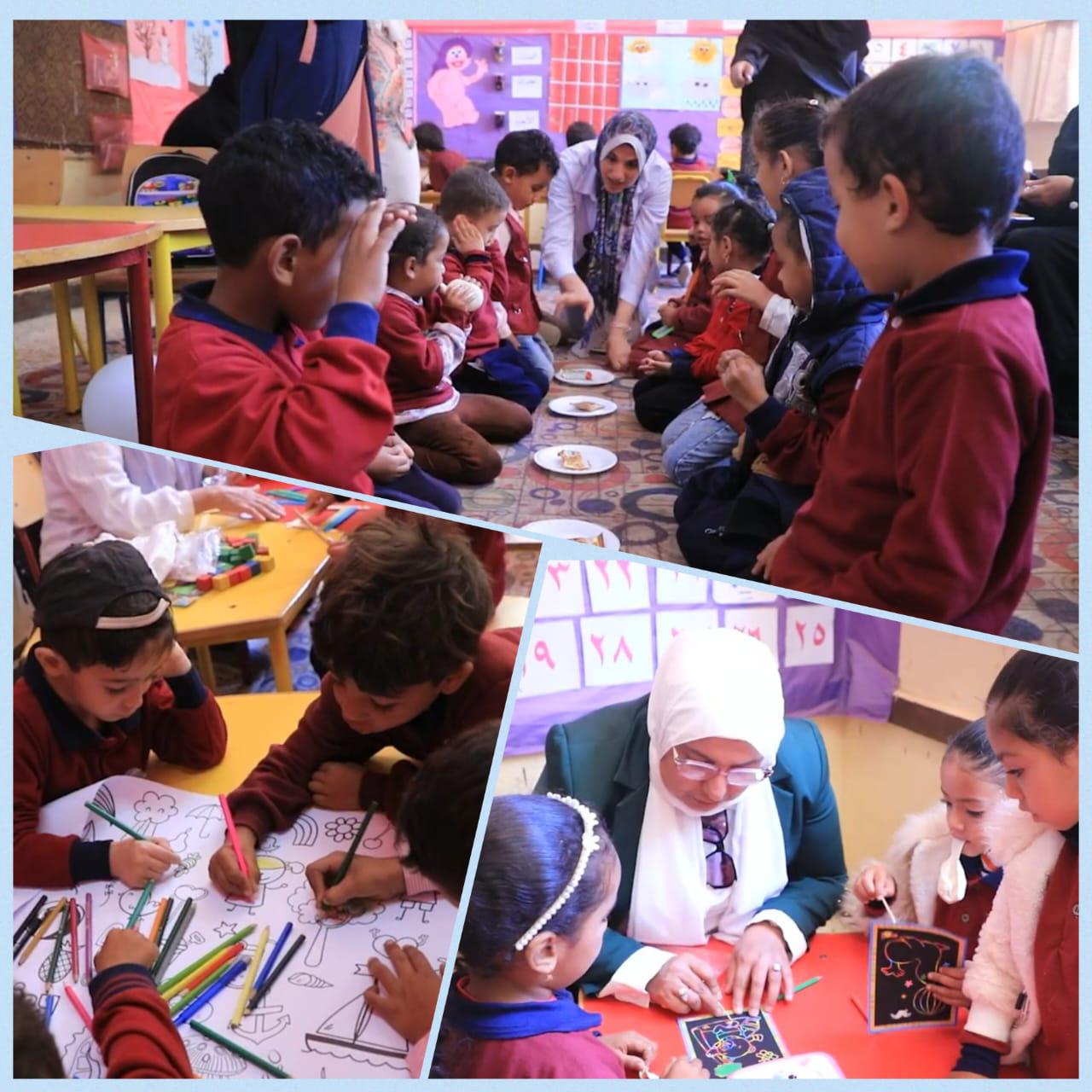 4514مواطنا استفادوا من قافلة جامعة القاهرة بمدينة  مدينة الباويطى  بالواحات