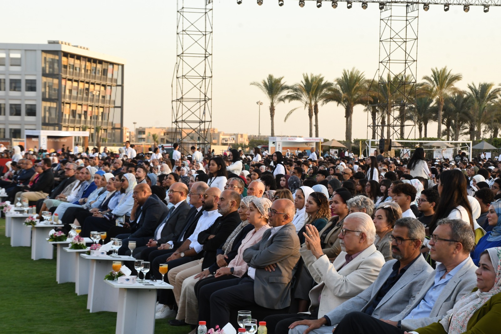 الألمانية بالقاهرة تستقبل طلابها الجدد في لقاء تعريفي