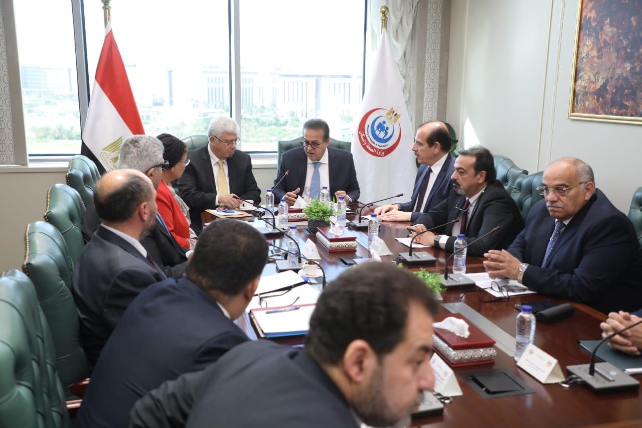 الاجتماع الأول للجنة التنسيقية بين الصحة والتعليم العالي