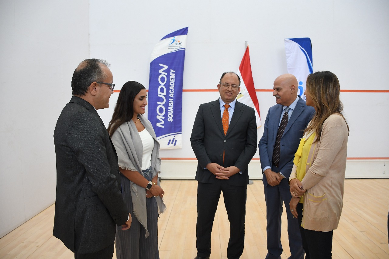 جامعة حلوان تحتفل باليوم العالمي للإسكواش