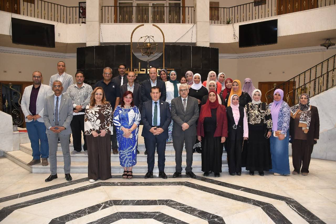 حلوان شهادة الايزو  لنظام الجودة الإدارية من هيئة "سنتريور