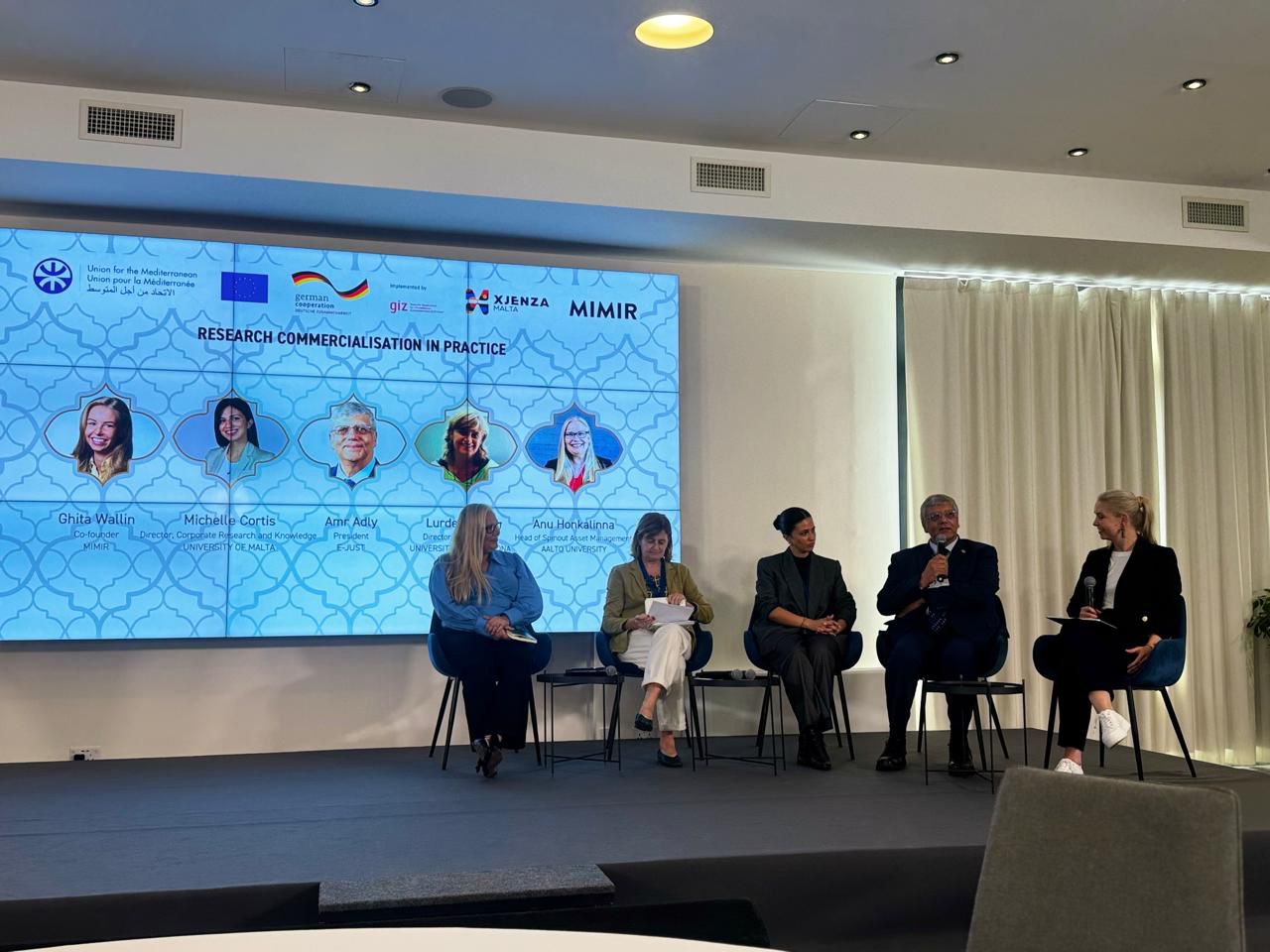 رئيس الجامعة المصرية اليابانية يشارك في اجتماع الاتحاد من أجل المتوسط 