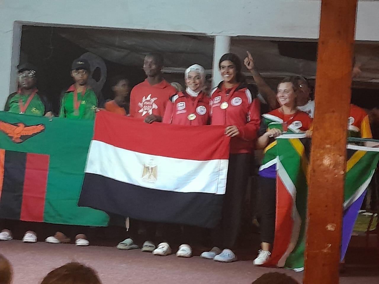 منتخب مصر للتجديف الشاطئي يتوج بلقب البطولة الأفريقية