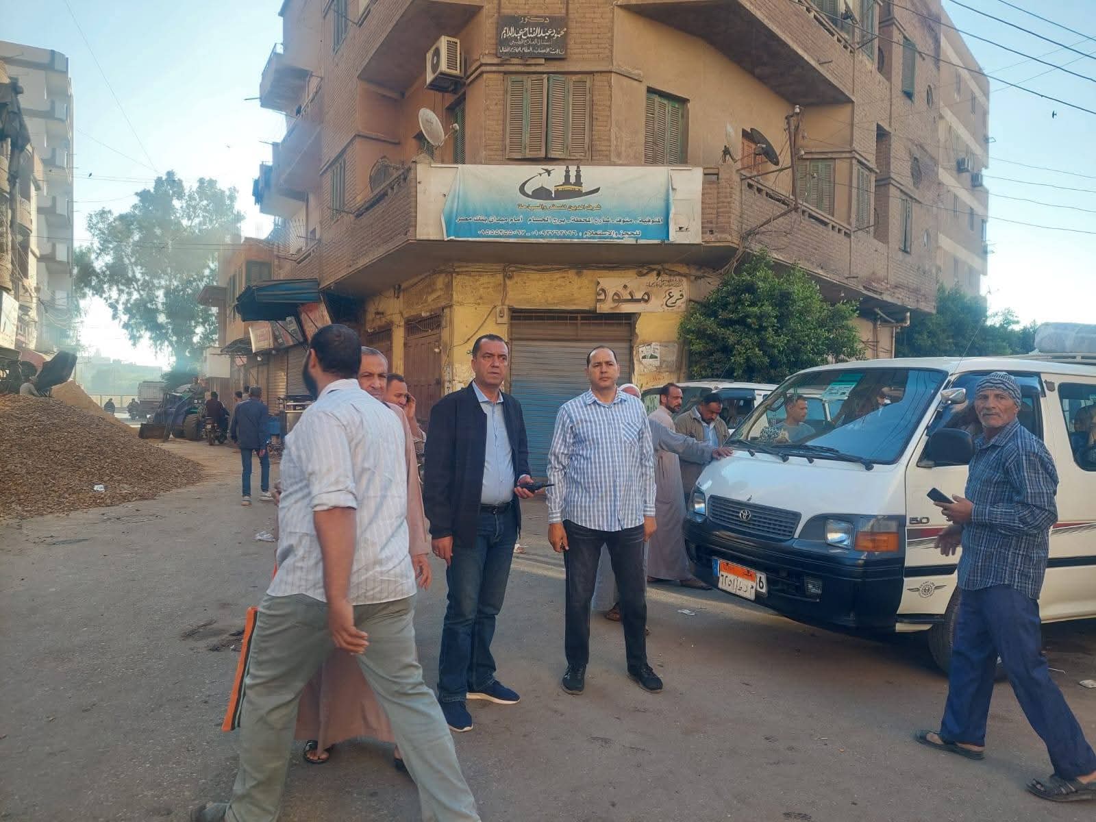 حملة مرورية مكثفة على المواقف بمدينة منوف لضبط التعريفة الجديدة