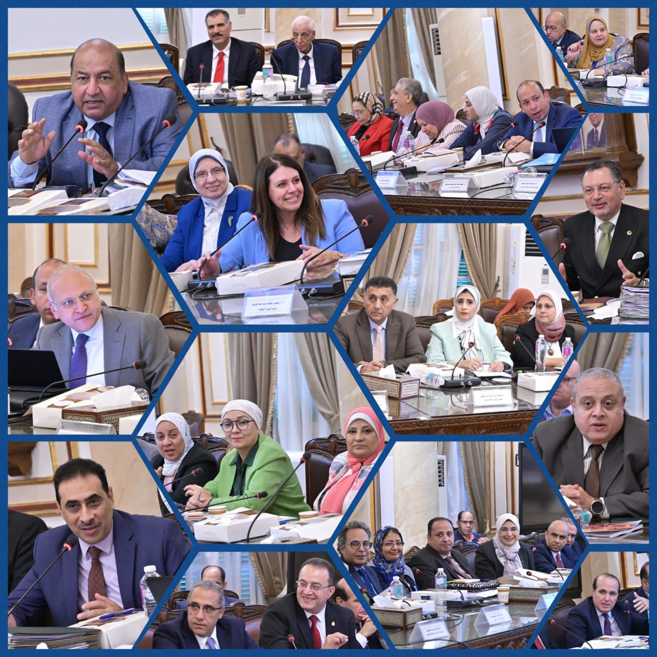 مجلس جامعة القاهرة يهنئ الرئيس عبدالفتاح السيسي و الشعب المصري بمناسبة افتتاح المتحف المصري الكبير.