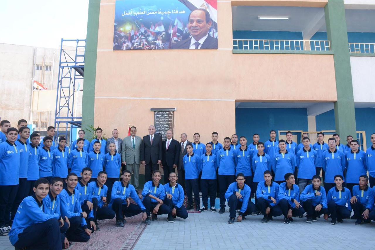 افتتاح مدرسة المهندس عبد الخالق عياد للتكنولوجيا التطبيقية بكفر الزيات