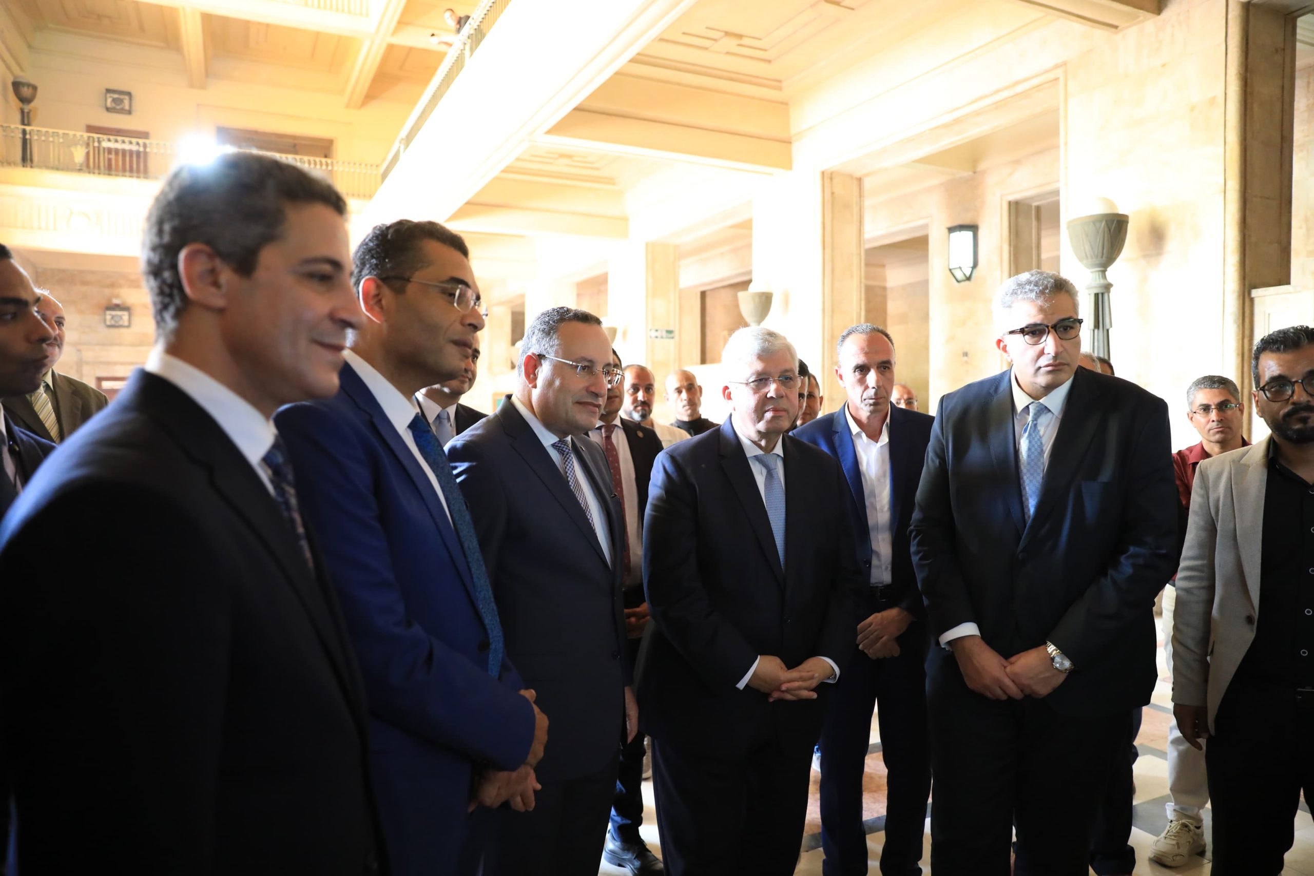 افتتاح المرحلة الأولى من مشروع ترميم ورفع كفاءة مباني كلية الهندسة بجامعة الإسكندرية