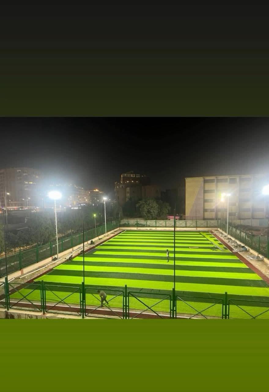 تطوير ملعب مركز شباب كفر نصار بالجيزة تزامنًا مع افتتاح المتحف المصري الكبير