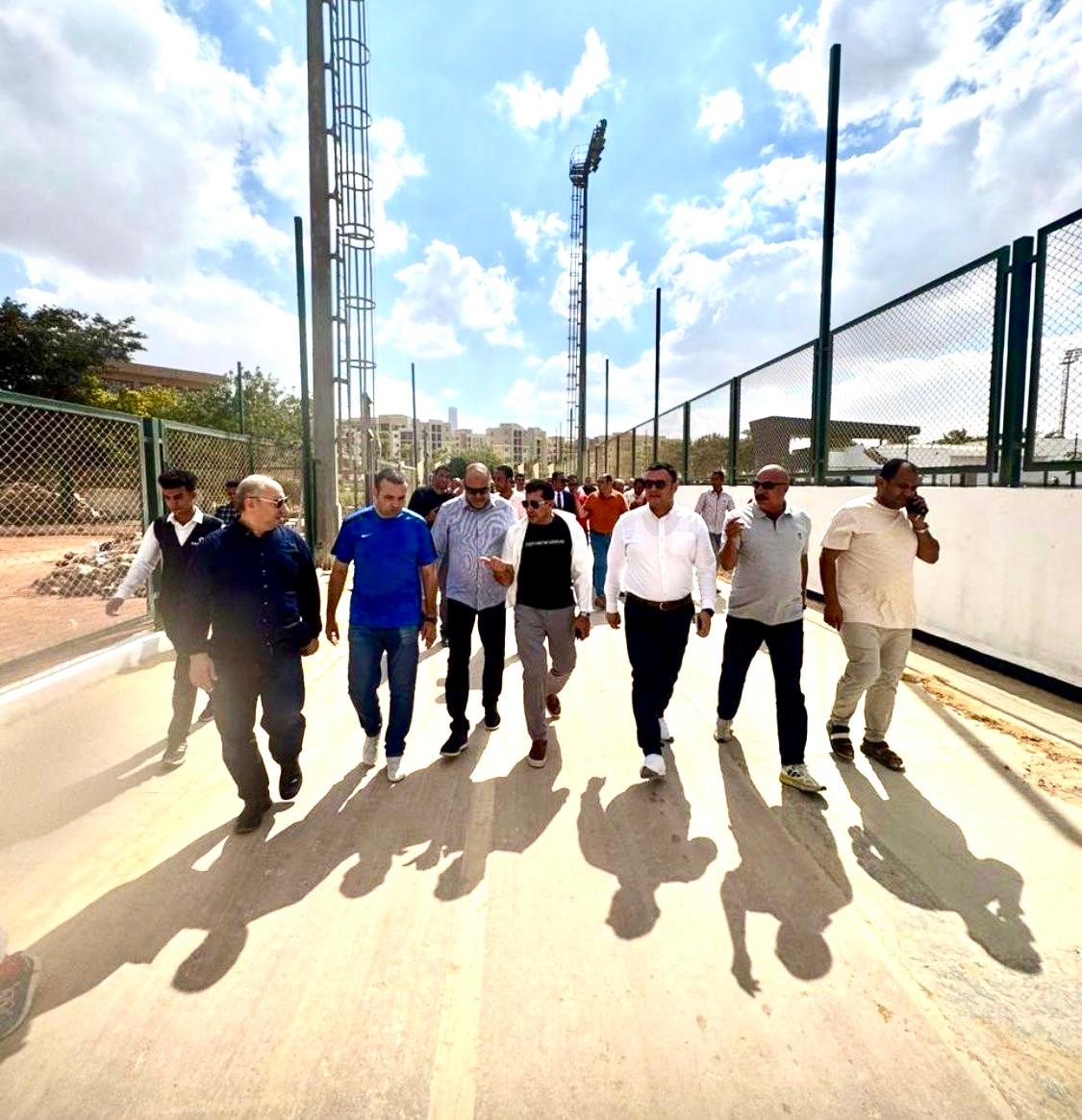 وزراء الشباب والرياضة والإسكان والعمل يتفقدون “نادي النادي” بالعاصمة الإدارية