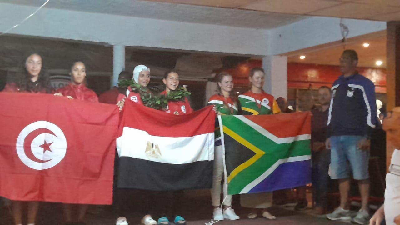 منتخب مصر للتجديف الشاطئي يتوج بلقب البطولة الأفريقية