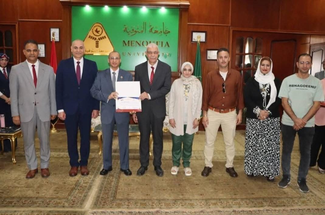 كلية الهندسة الإلكترونية بمنوف ضمن الكليات الصاعدة لجائزة مصر الوطنية للتميز الحكومي