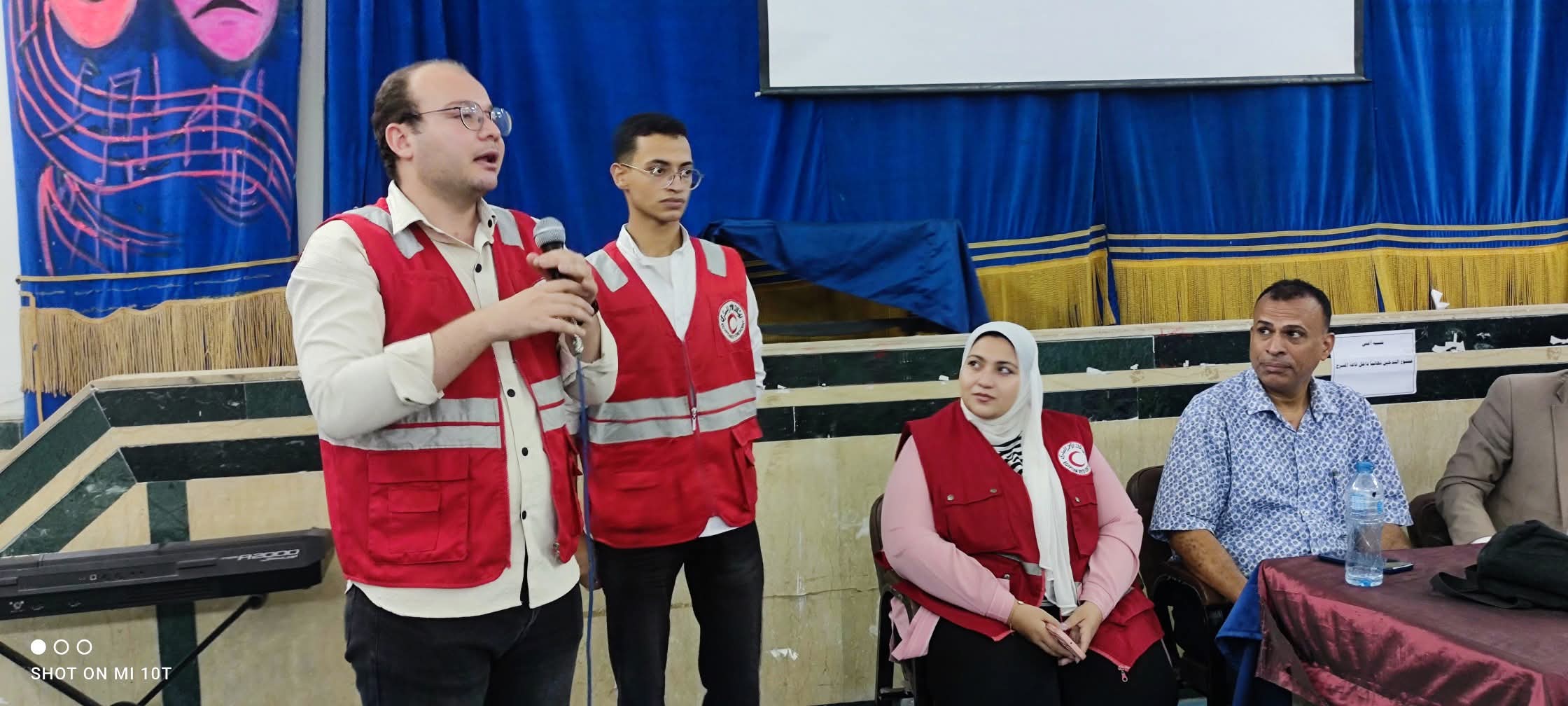 تنشيط جماعة الهلال الأحمر داخل  مدارس محافظة المنيا
