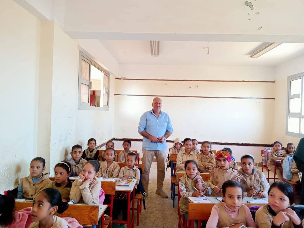 متابعة ميدانية مستمرة للاطمئنان على انتظام العملية التعليمية بإدارة منوف التعليمية