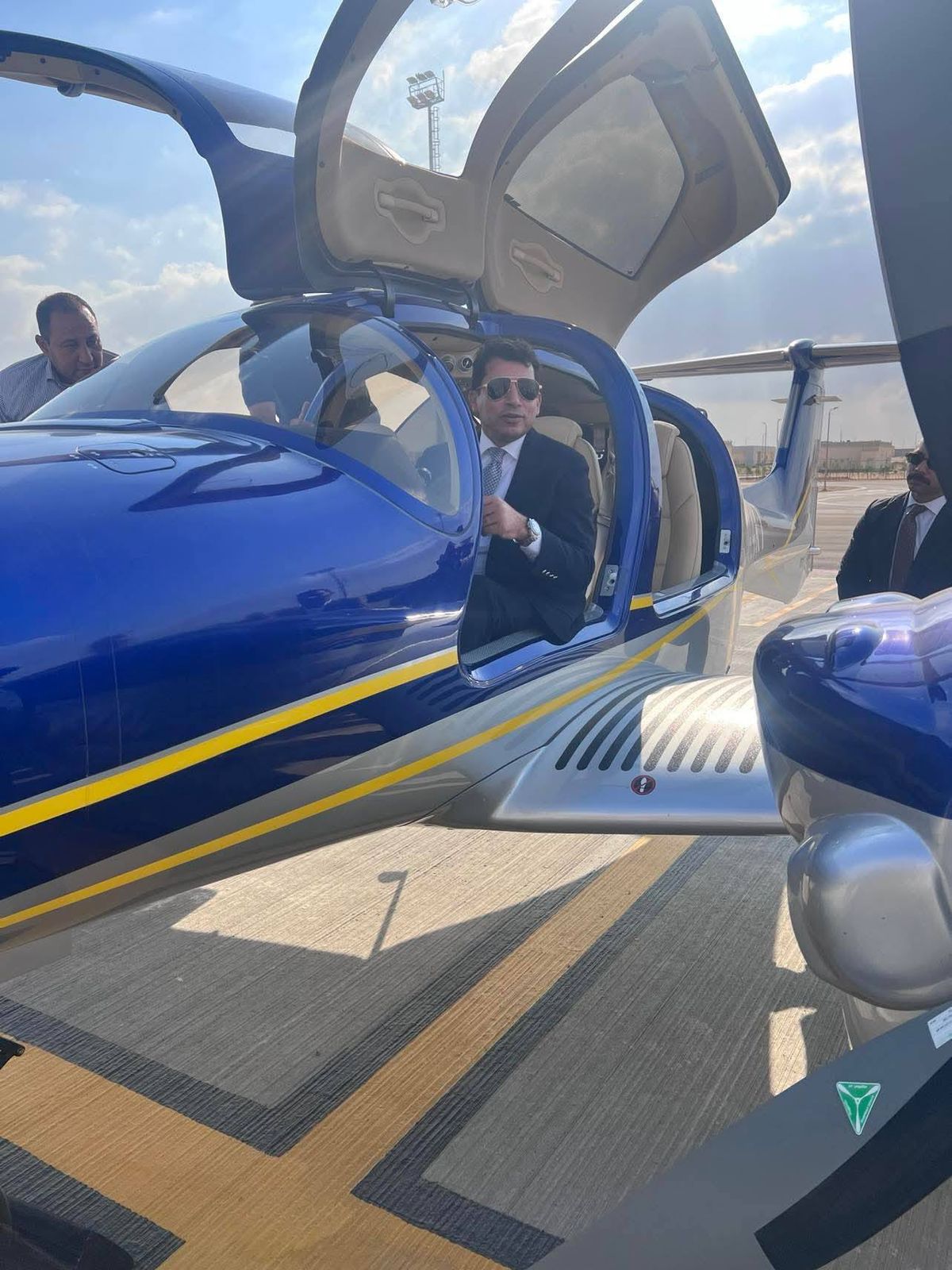 رالى الطيران ينطلق من مطار سفينكس بمشاركة ١٣ دولة