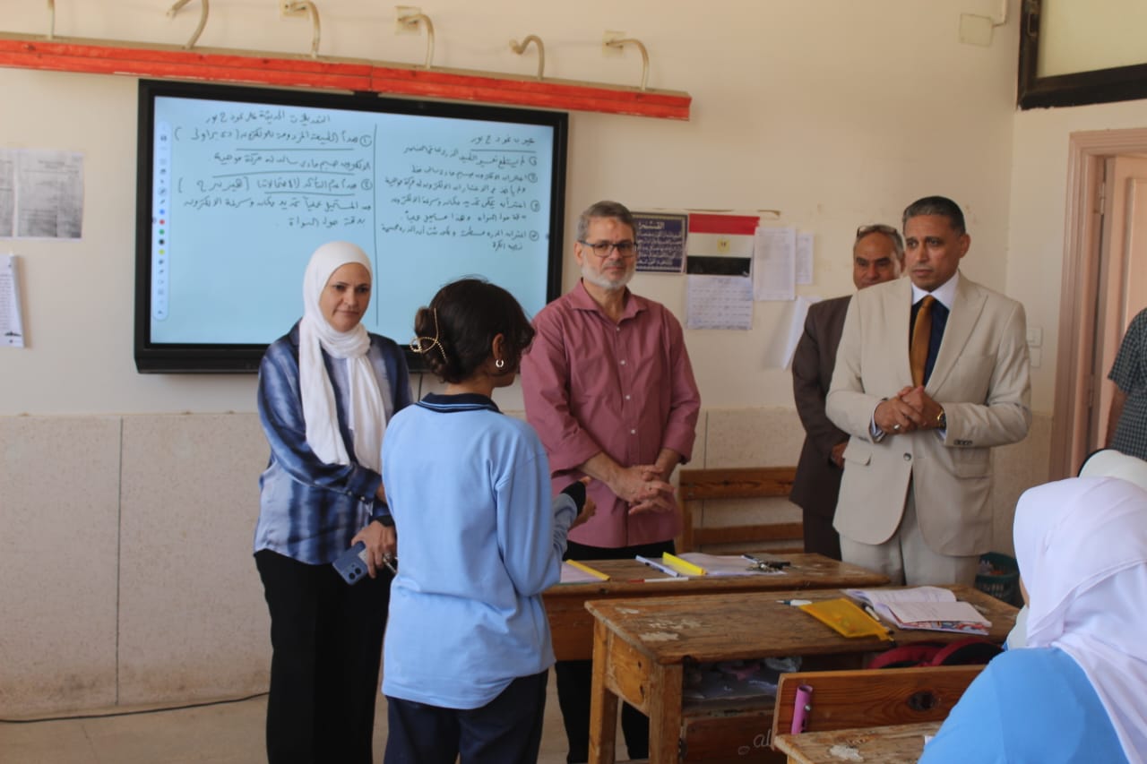 وكيل تعليم الجيزة يشدد على الانضباط المدرسي 