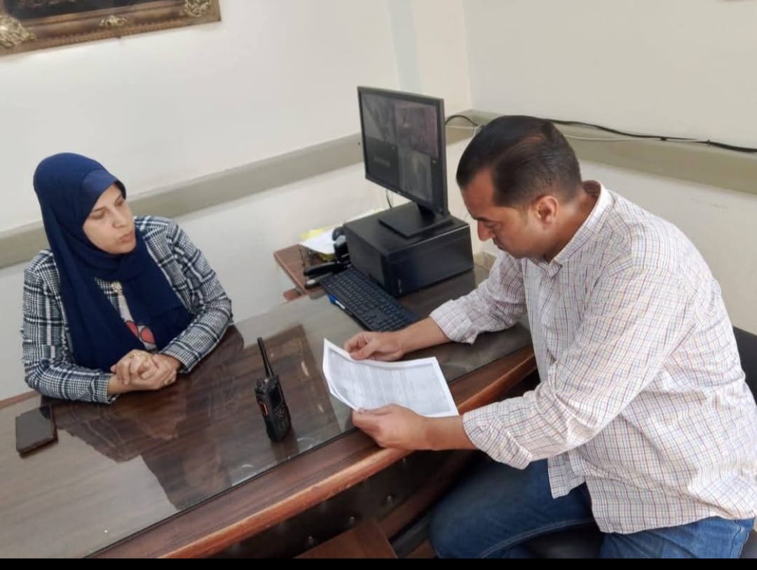 زيارة مفاجئة لرئيس مجلس مدينة منوف  لعيادة التأمين الصحي لمتابعة انتظام سير العمل 