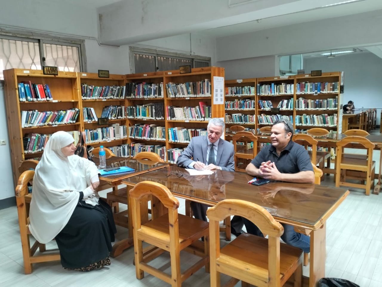 كلية الهندسة الإلكترونية بمنوف تستقبل الدفعة 61 .