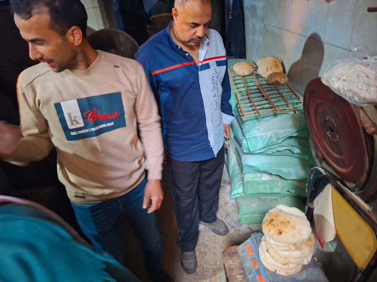 ضبط 13 مخالفة تموينية وصحية بمخابز قرى شندلات وميت حواي وأشناواي بالسنطة بالغربية