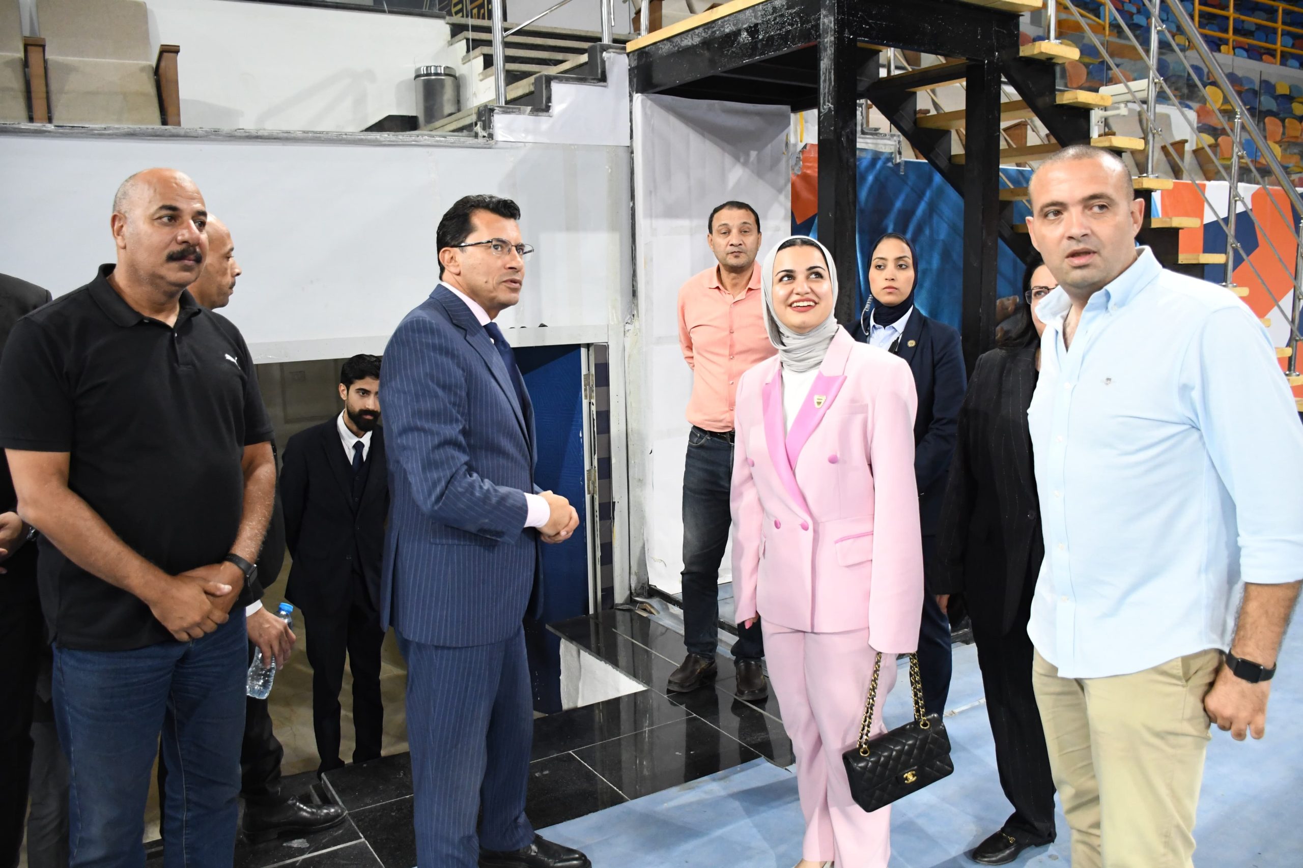 الصالة المغطاة بنادى النادى بالعاصمة الإدارية 