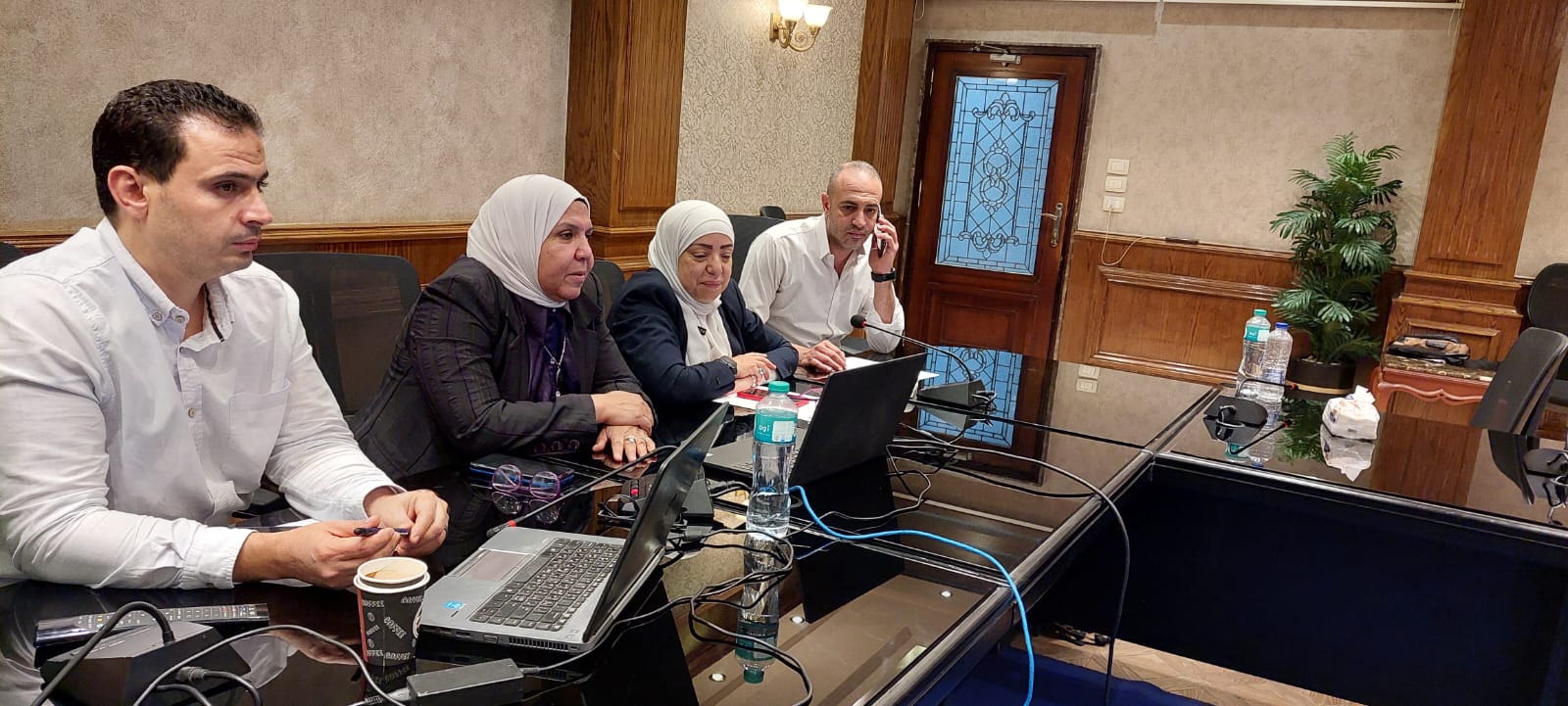 غرفة العمليات المركزية بوزارة الشباب والرياضة تتابع انتخابات النواب 