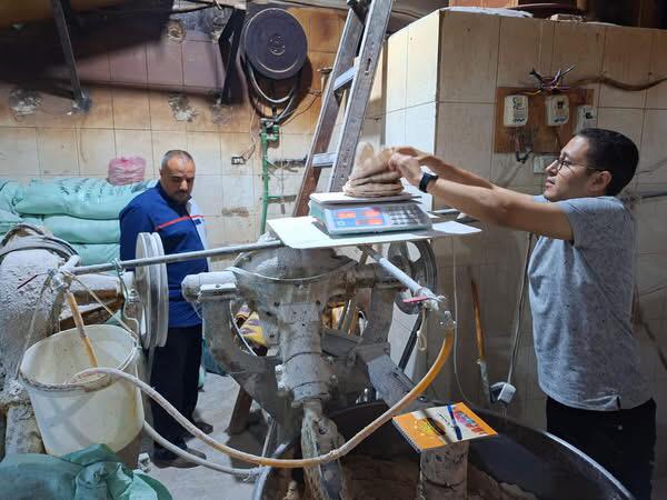 ضبط 15 مخالفة تموينية وصحية في حملة على المخابز بكفر الزيات