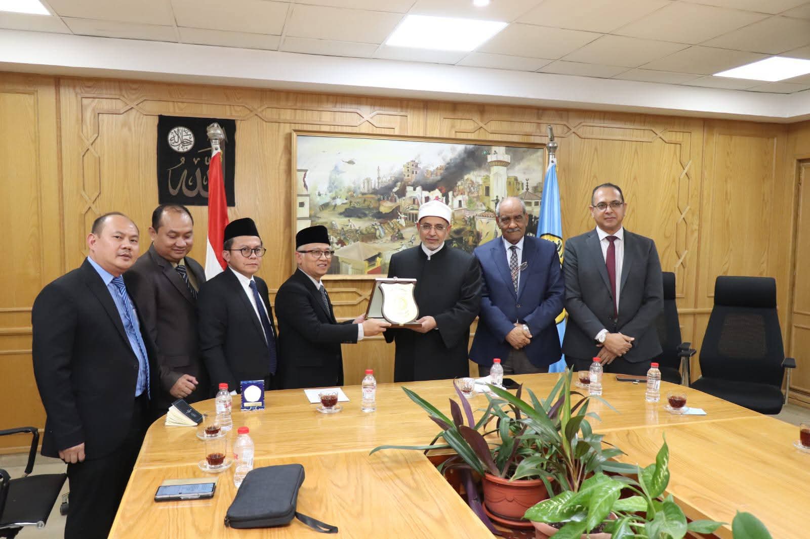 نائب وزير التعليم الإندونيسي: الأزهر الشريف مرجعيتنا الدينية