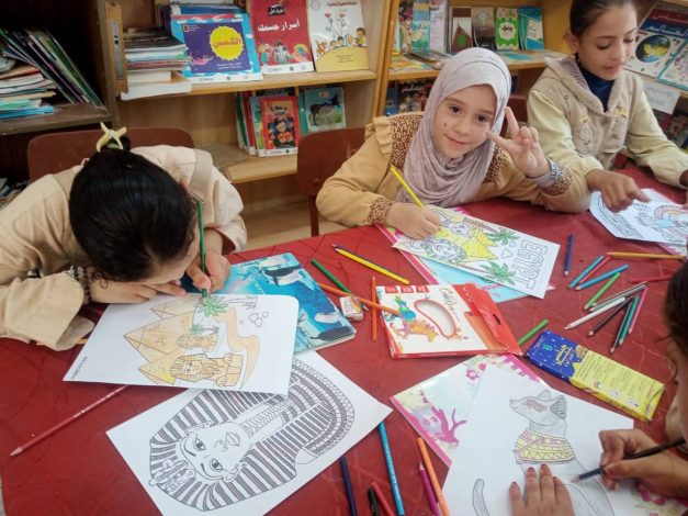 ورش عمل حول المتحف المصري الكبير لتعزيز الانتماء والوعي الوطني بمحافظة مطروح 2 almomken.com 883ce221