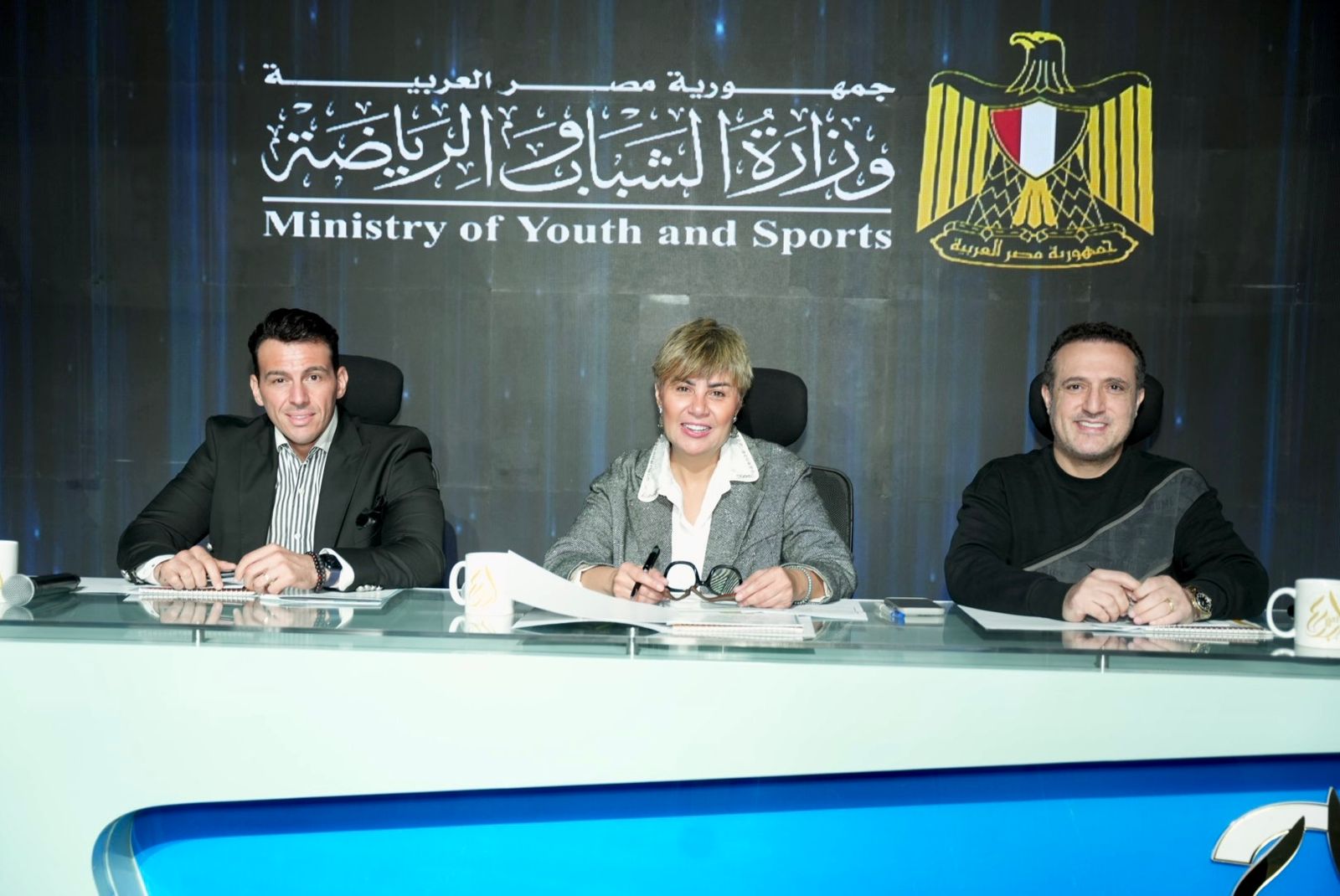 منافسات شرسة بين ٢٠ متسابق تخطف أنظار لجنة تحكيم مجال" المذيع" بمسرح الوزارة