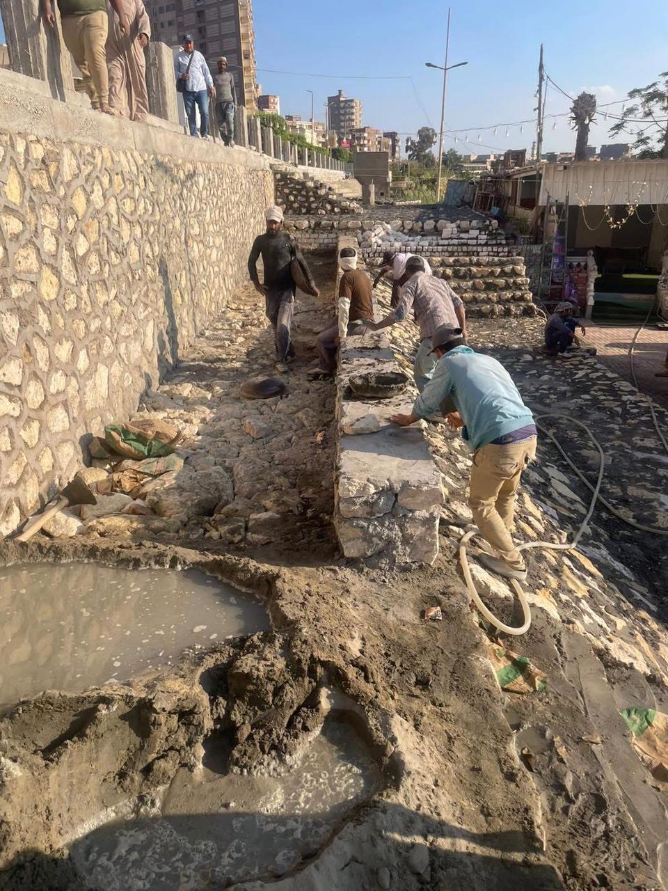 تطوير كورنيش كفر الزيات لتحويله إلى متنفس حضري